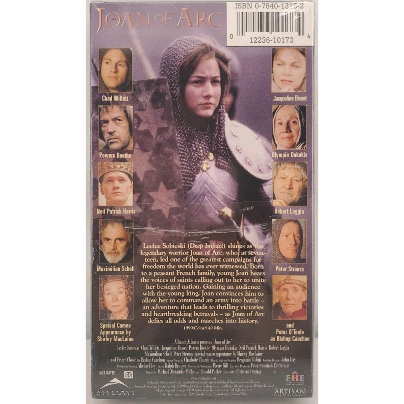 Joan of Arc (VHS, 1999) *Brand New*