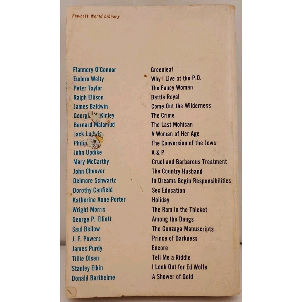 Contemporary American Short Stories by Douglas and Sylvia Angus - PB book 1967