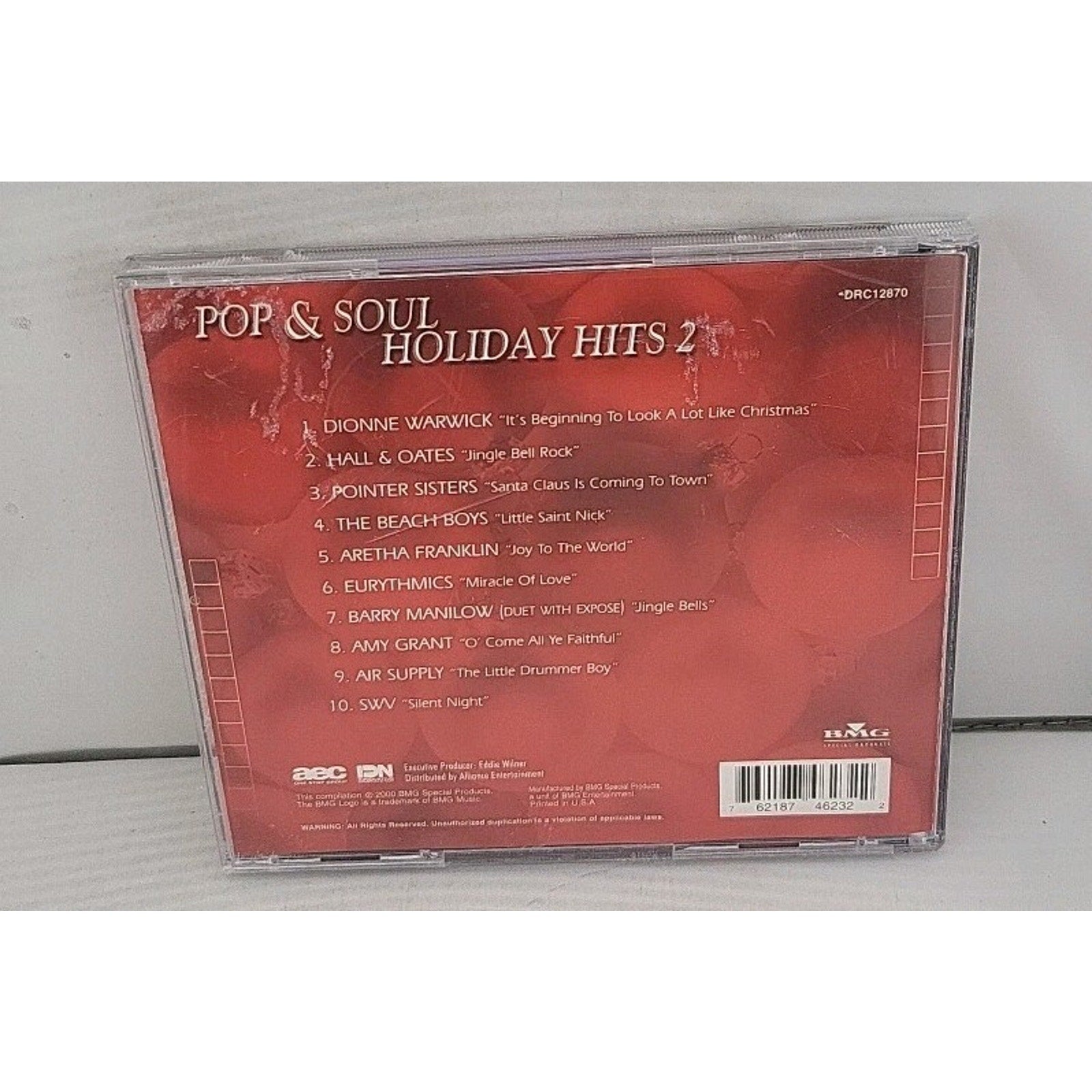 Pop and Soul: Holiday Hits, Vol. 2 by Various (CD, 2000)