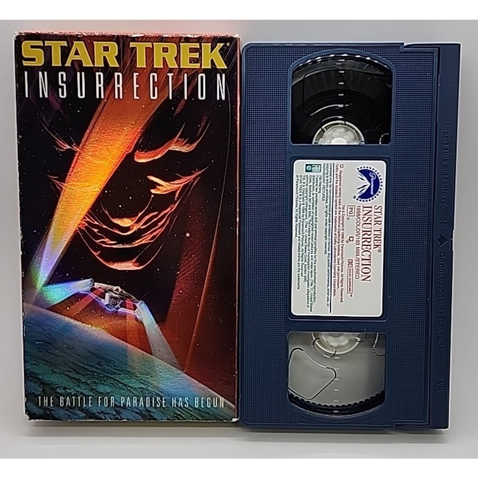 Star Trek: Insurrection (VHS, 1999)