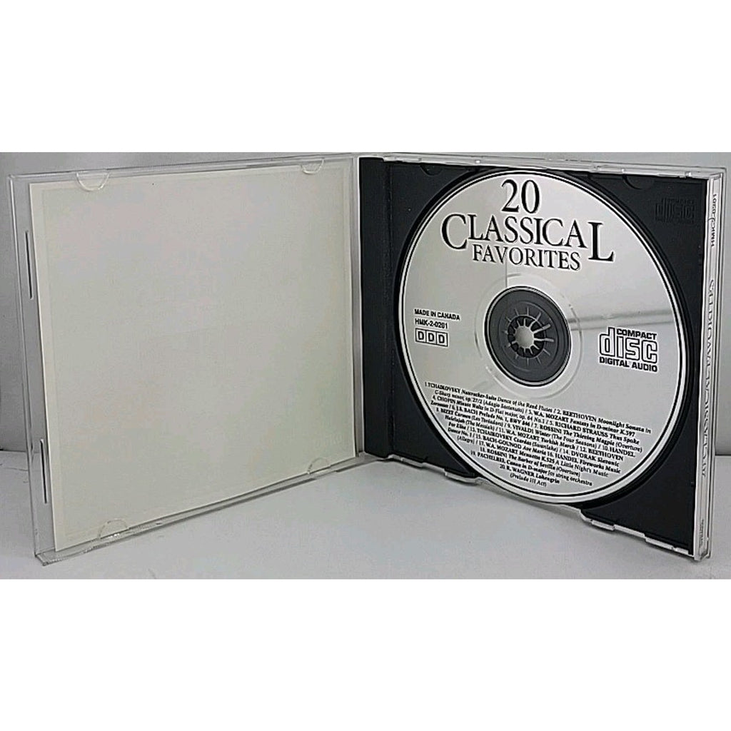 20 Classical Favorites by Various (CD, 1995)