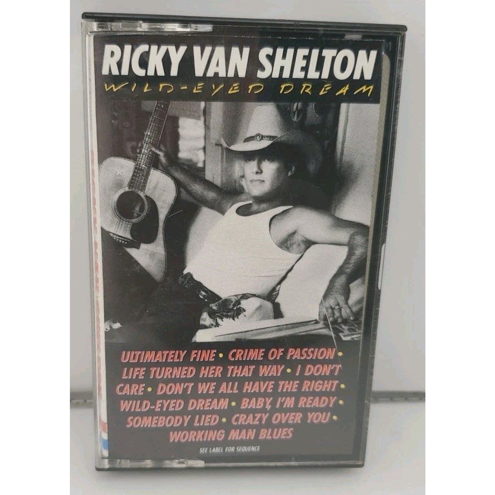 Wild-Eyed Dream by Ricky Van Shelton (Cassette, Oct-1990, Columbia (USA))