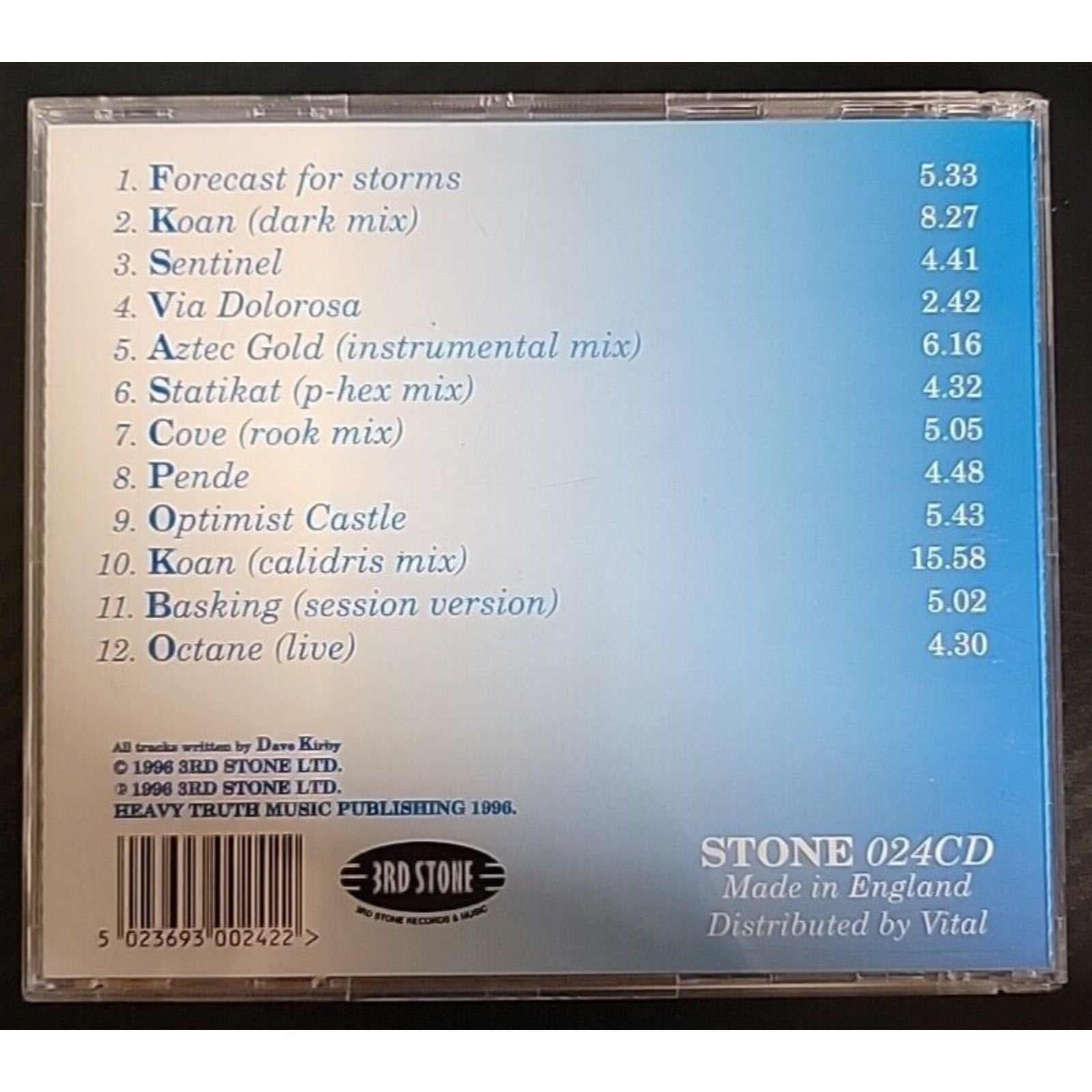 Maiirain Forecast For Storms (CD)