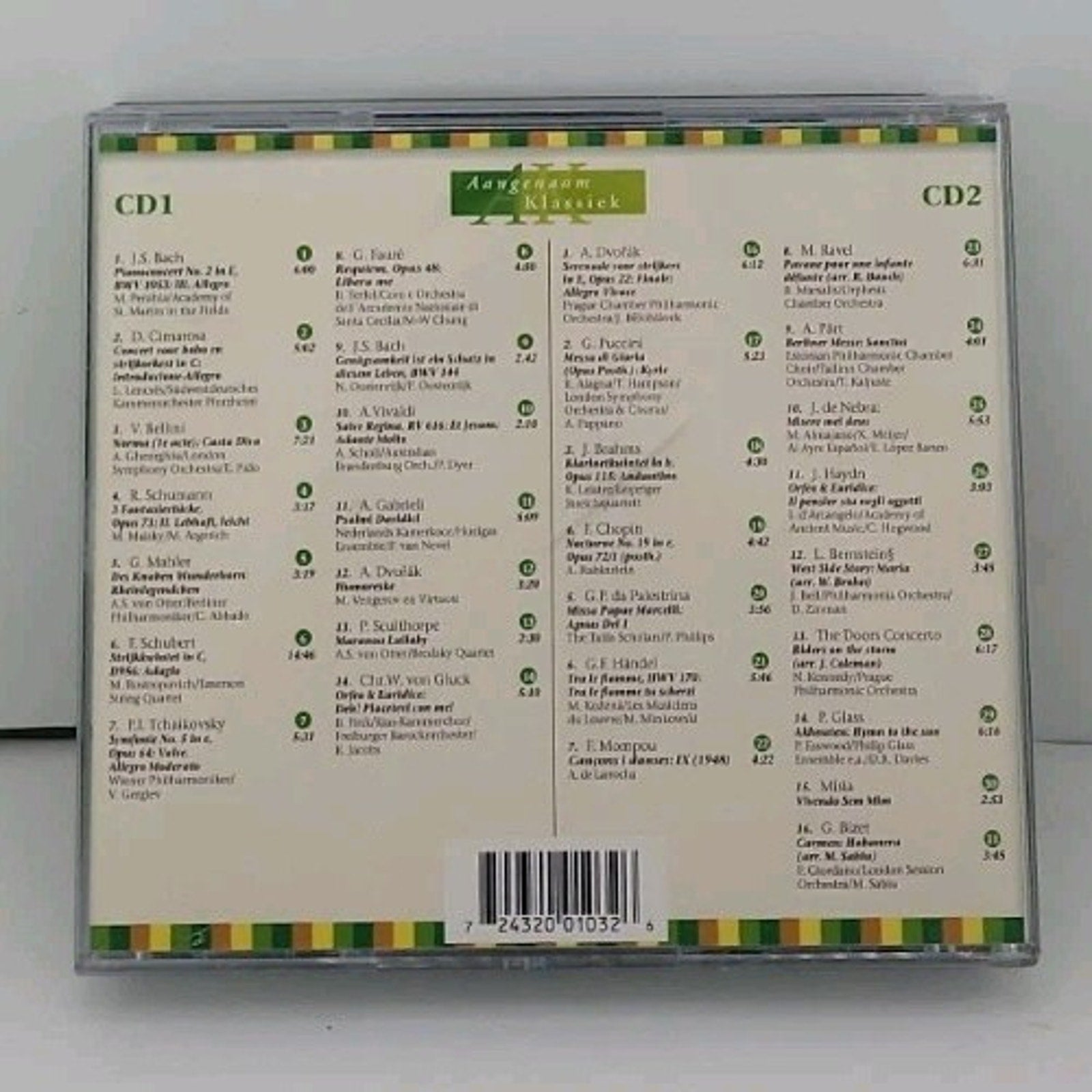 Diverse artiesten Aangenaam Klassiek 2001 (CD)