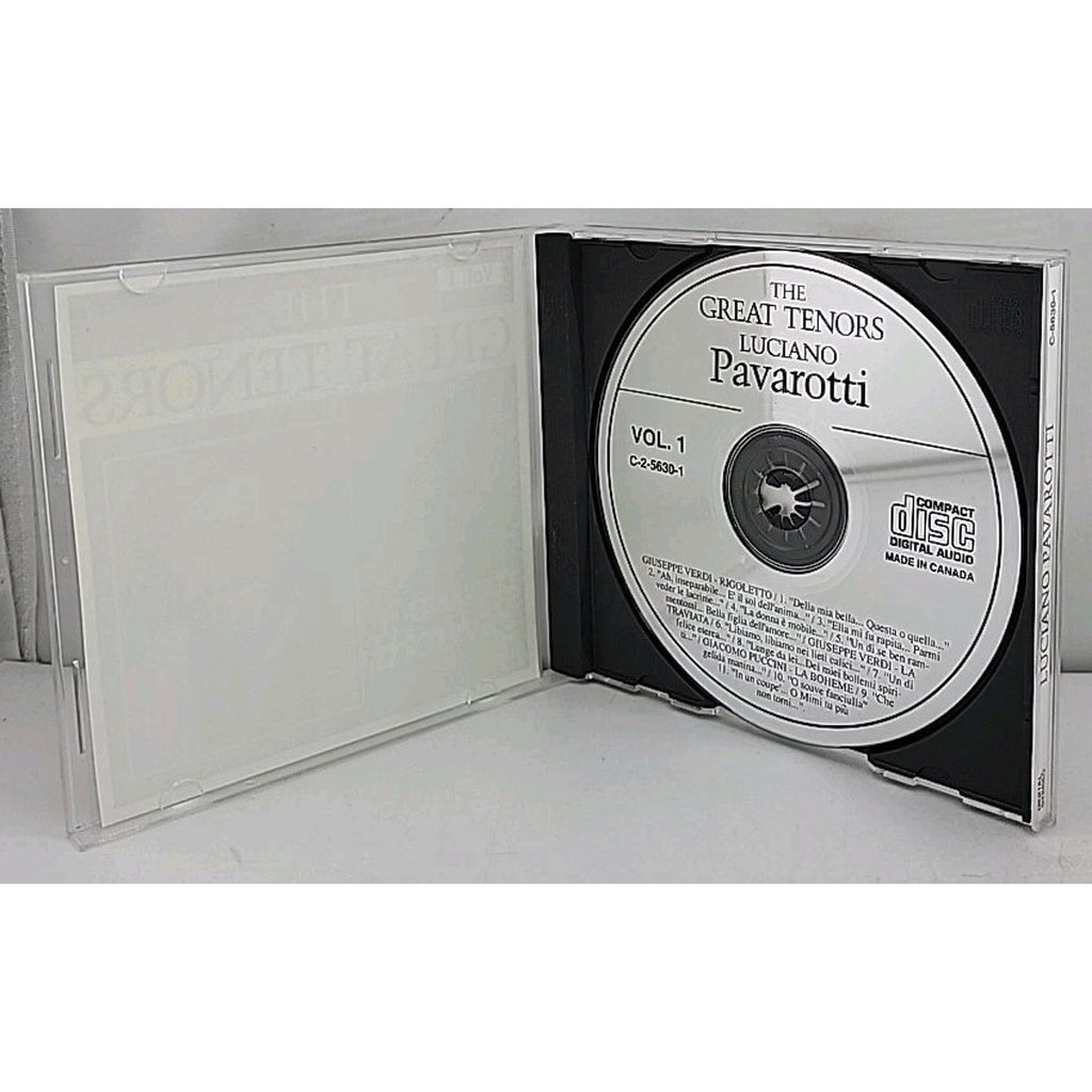 The Great Tenors, Vol. 1: Luciano Pavarotti (CD, Madacy)