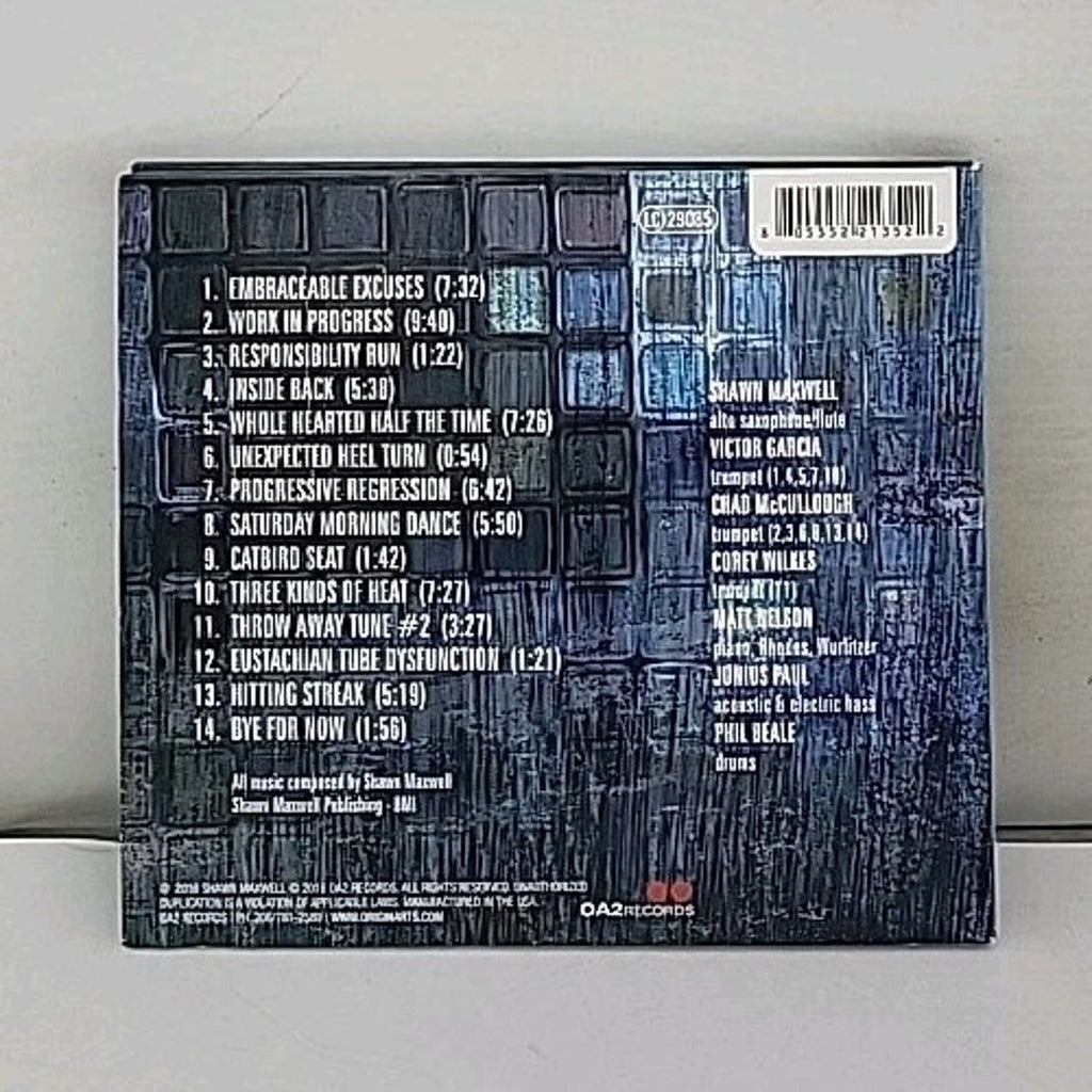 Shawn Maxwell's New Tomorrow by Maxwell, Shawn New Tomorrow (CD, 2016)