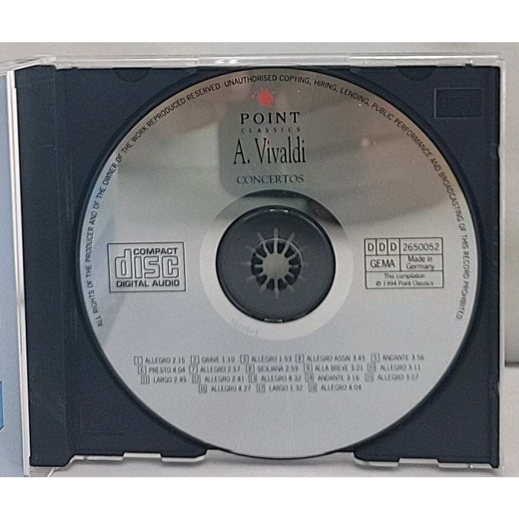 Vivaldi: Concertos (CD, 1994, Point Classics 265005-2)