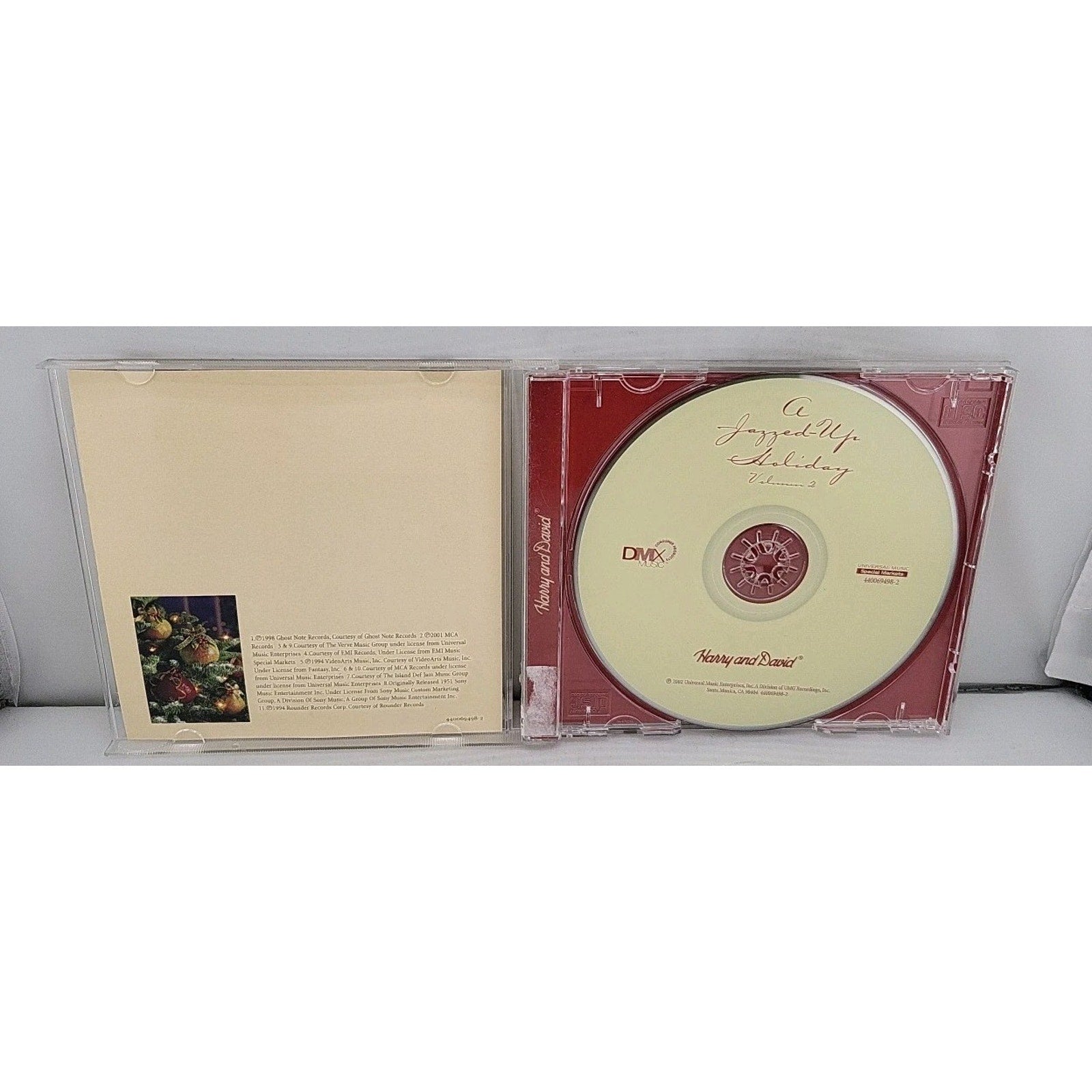 Harry & David - A Jazzed-Up Holiday Vol 2 (2002 CD)