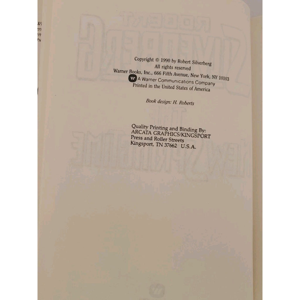 New Springtime by Robert Silverberg (1990, Hardcover)