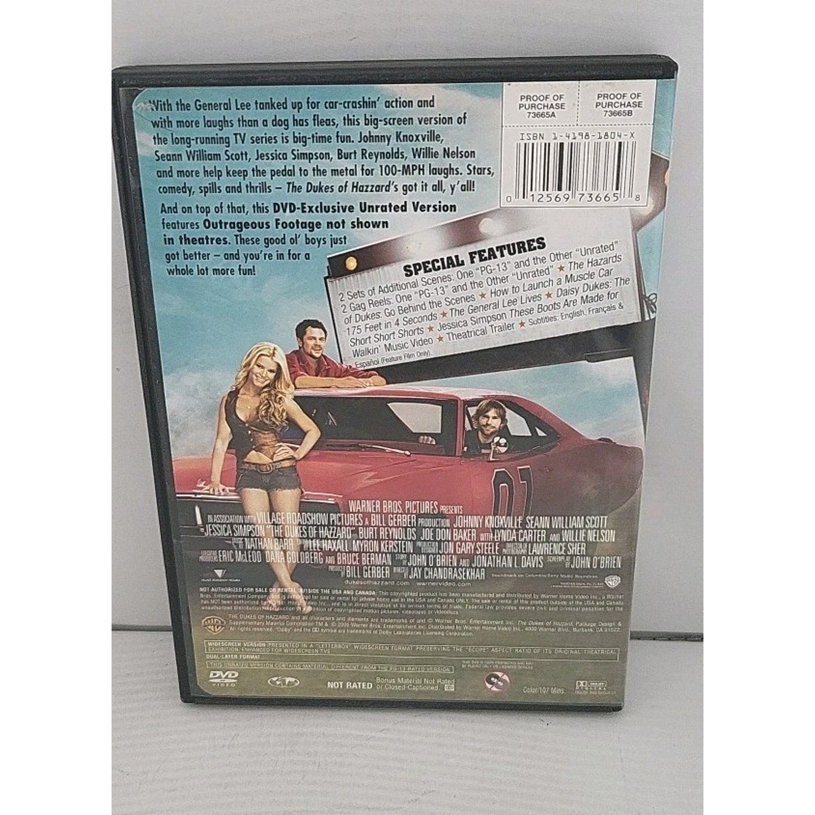 The Dukes of Hazzard (DVD, 2005)