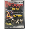 Reservoir Dogs/Pulp Fiction/Jackie Brown (DVD, 2012, 3-Disc Set)