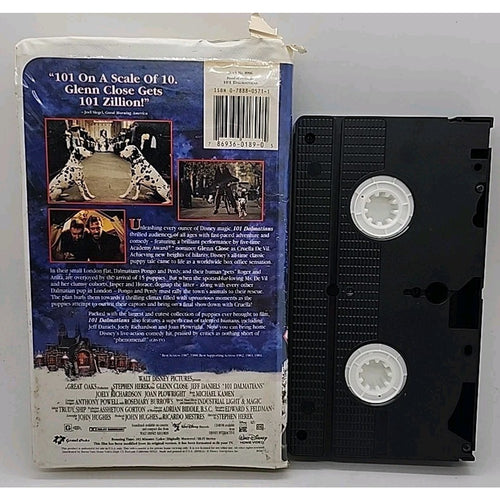 101 Dalmatians (VHS, 1997, Clam Shell)