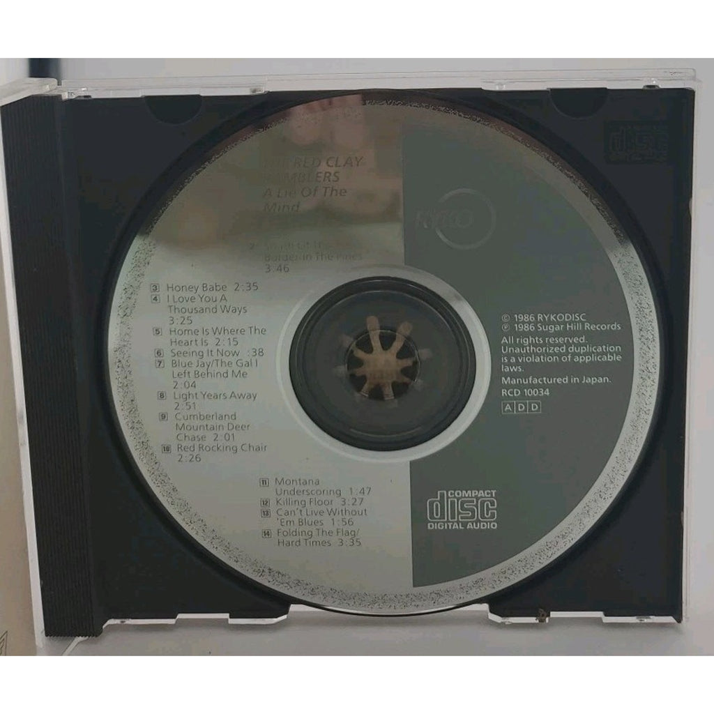 The Red Clay Ramblers A Lie Of The Mind Cd