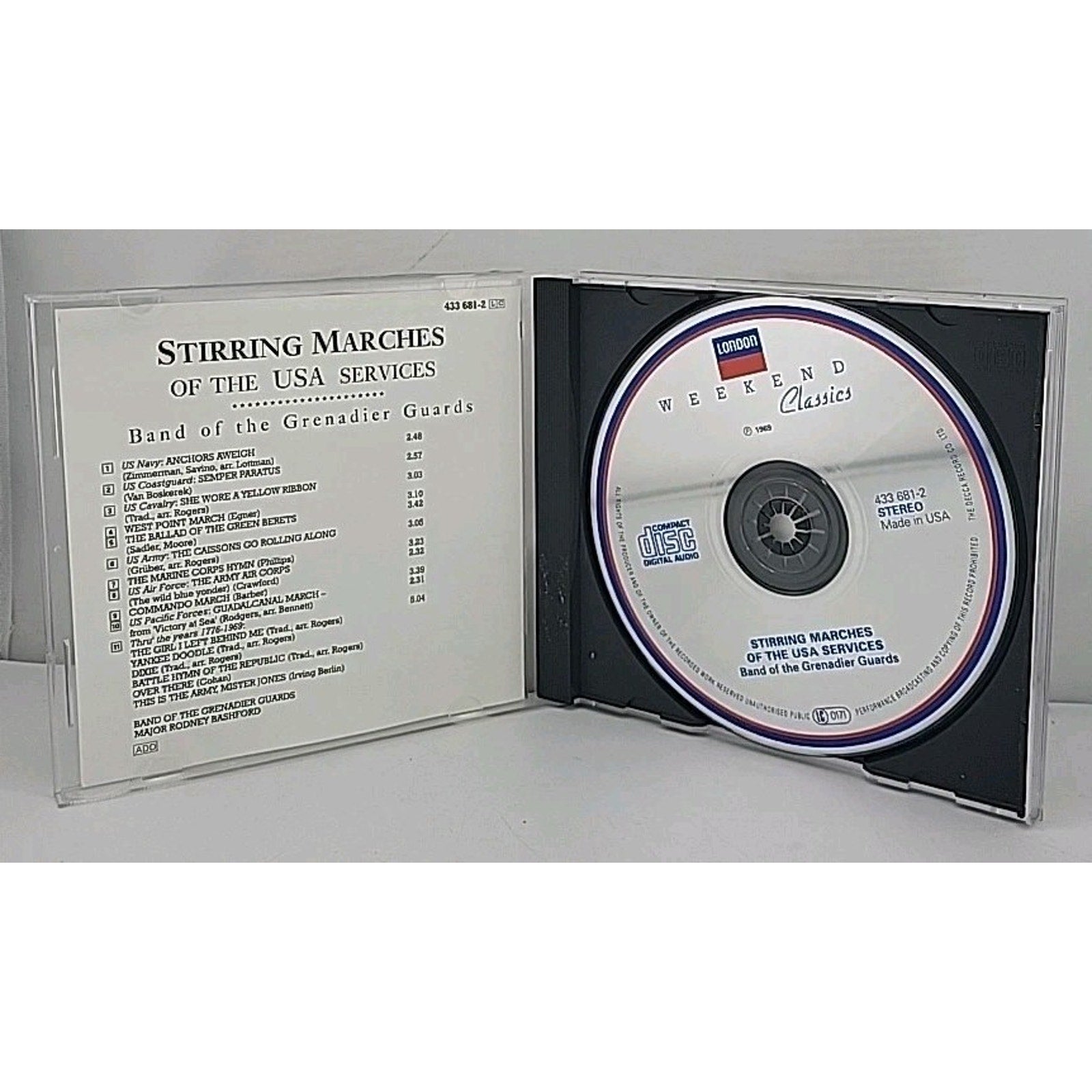 Stirring Marches of the USA Se by Grenadier Guards (CD, 1992)