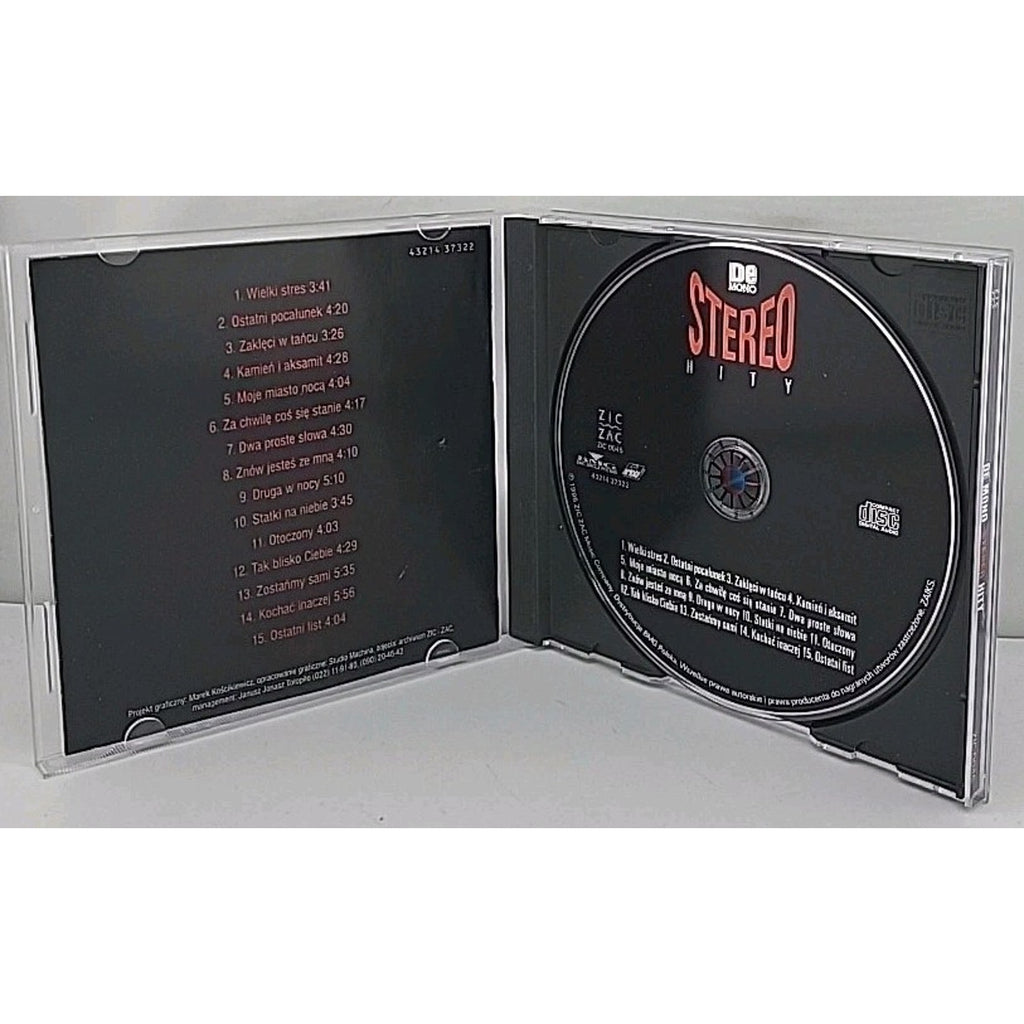 Stereo Hity by De Mono (CD, Nov-1996, Sony BMG)