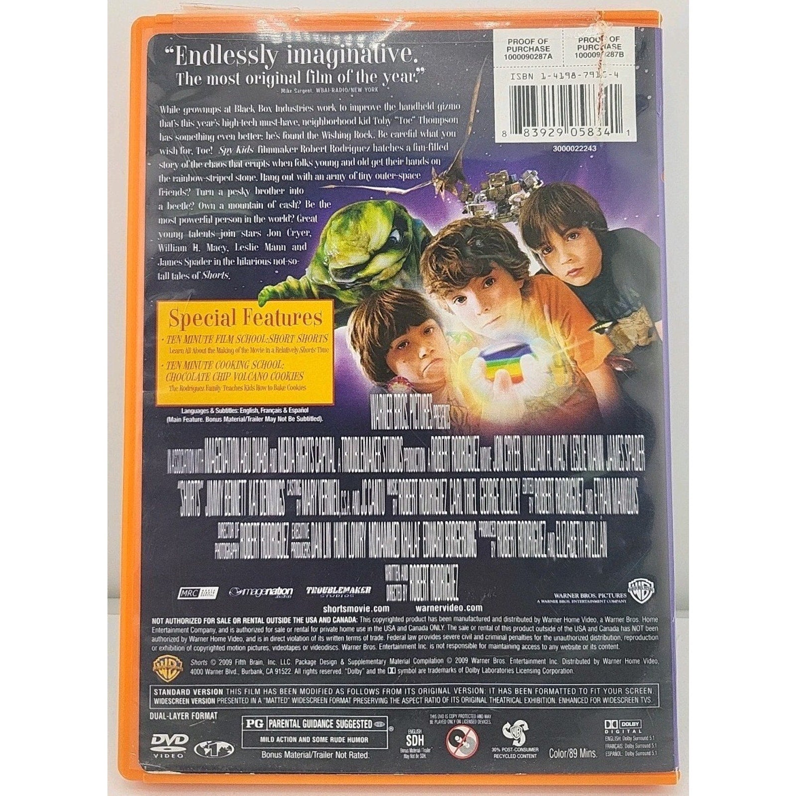 Shorts (DVD, 2009)