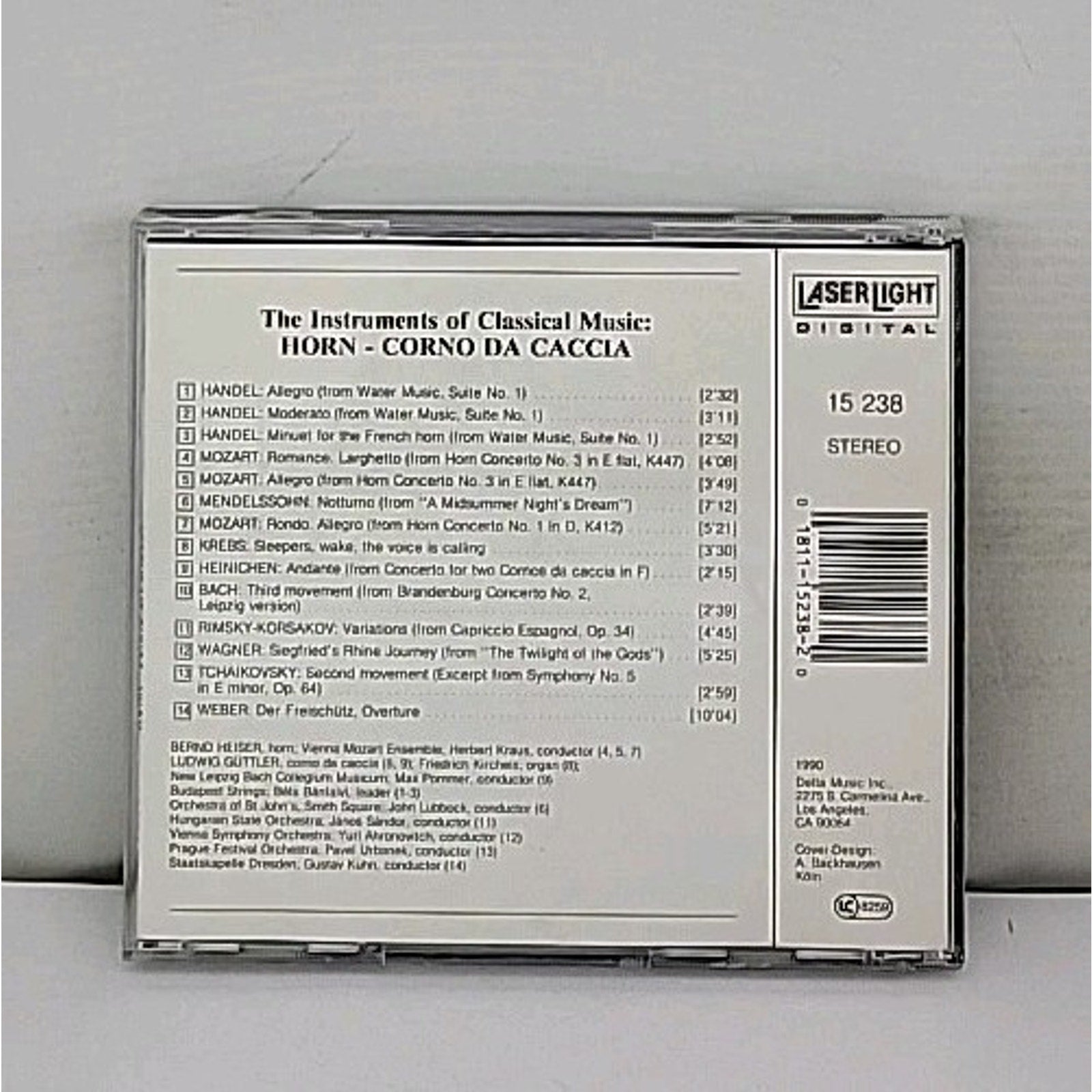 Horn-Vol. 4 by Instruments of Classical Music 4 :horn&corna/V (CD, 1990)