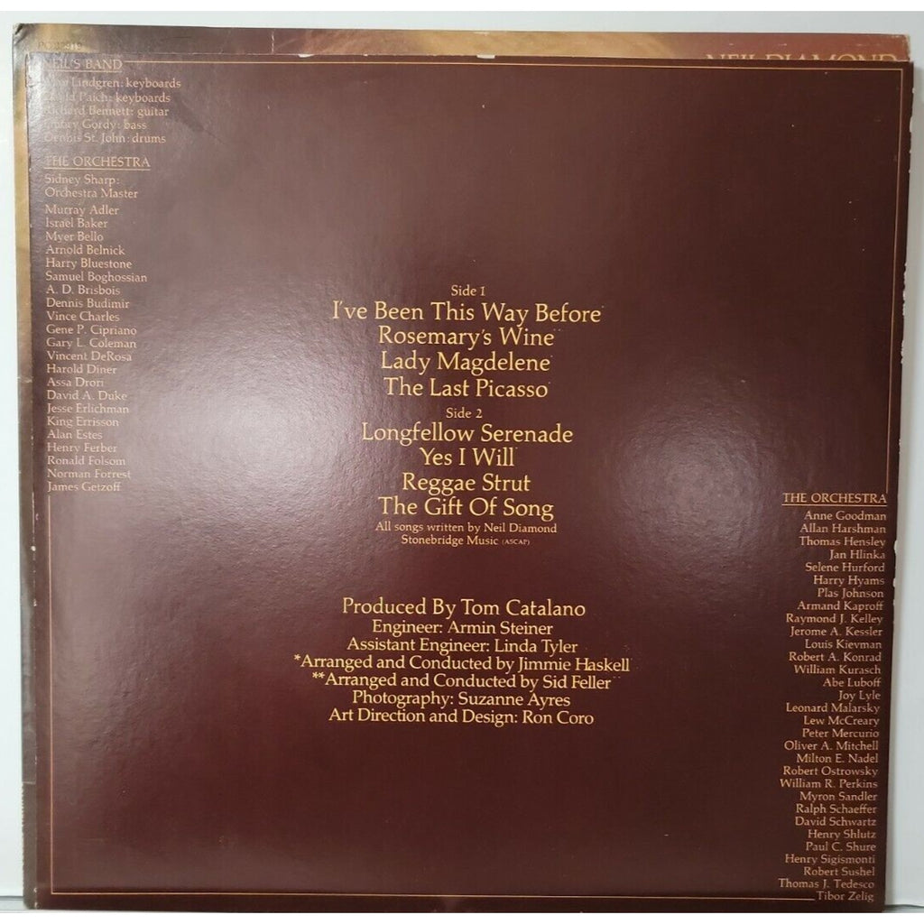 Serenade by Neil Diamond (Vinyl, Columbia (USA))