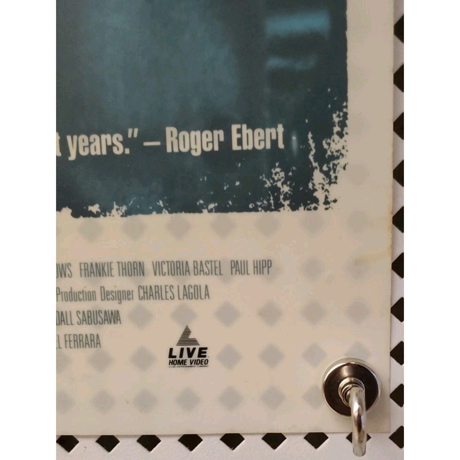 Bad Lieutenant 12x19 Movie Poster Window Banner