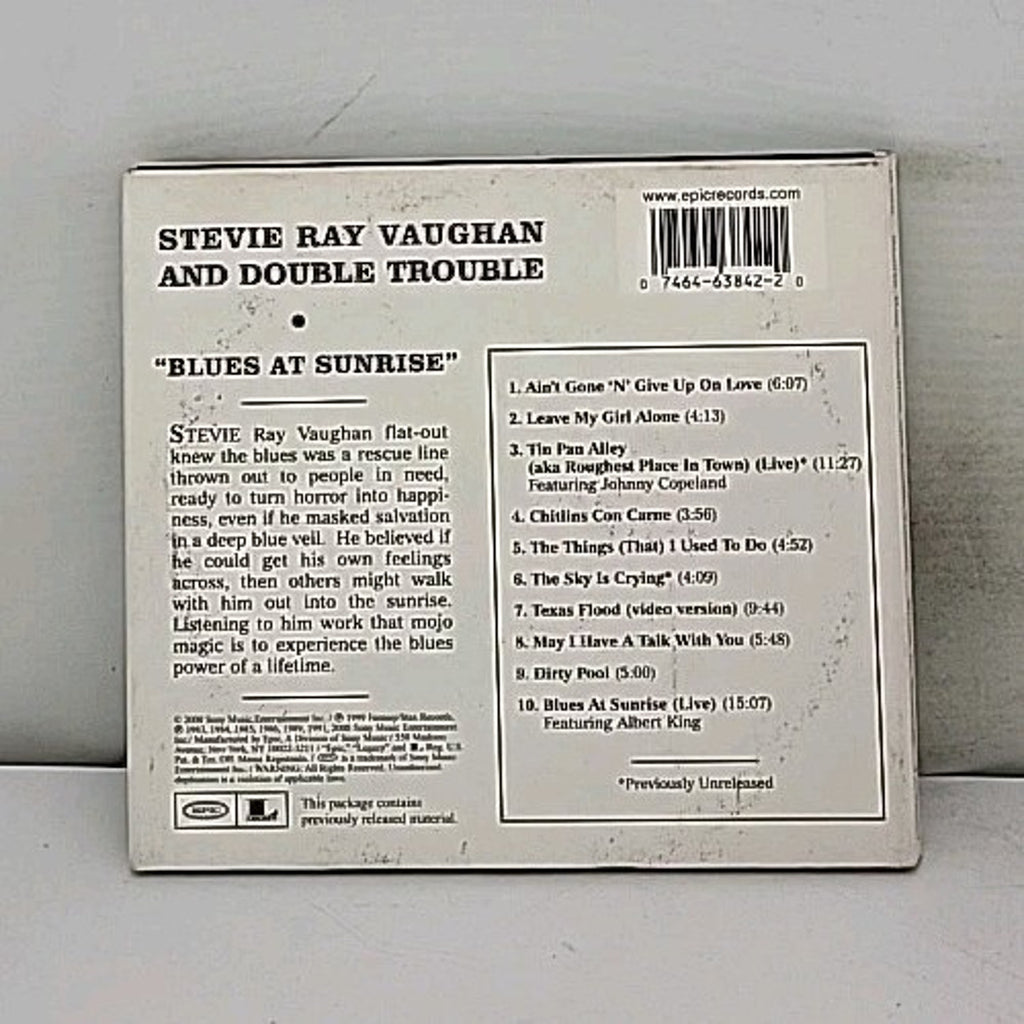Blues at Sunrise by Stevie Ray Vaughan & Double Trouble (CD, 2000)