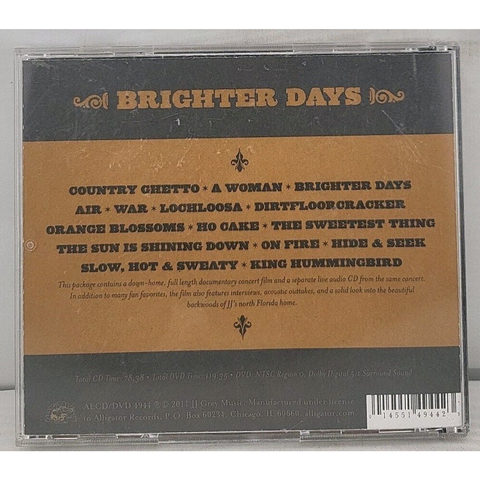 Brighter Days by Grey, Jj & Mofro (CD, 2011)