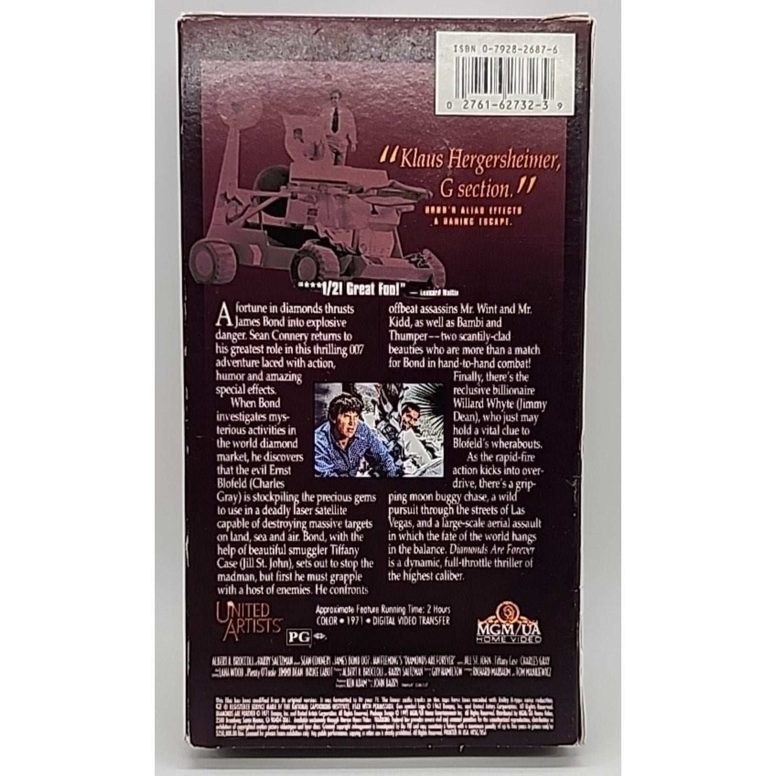 Diamonds Are Forever (VHS)