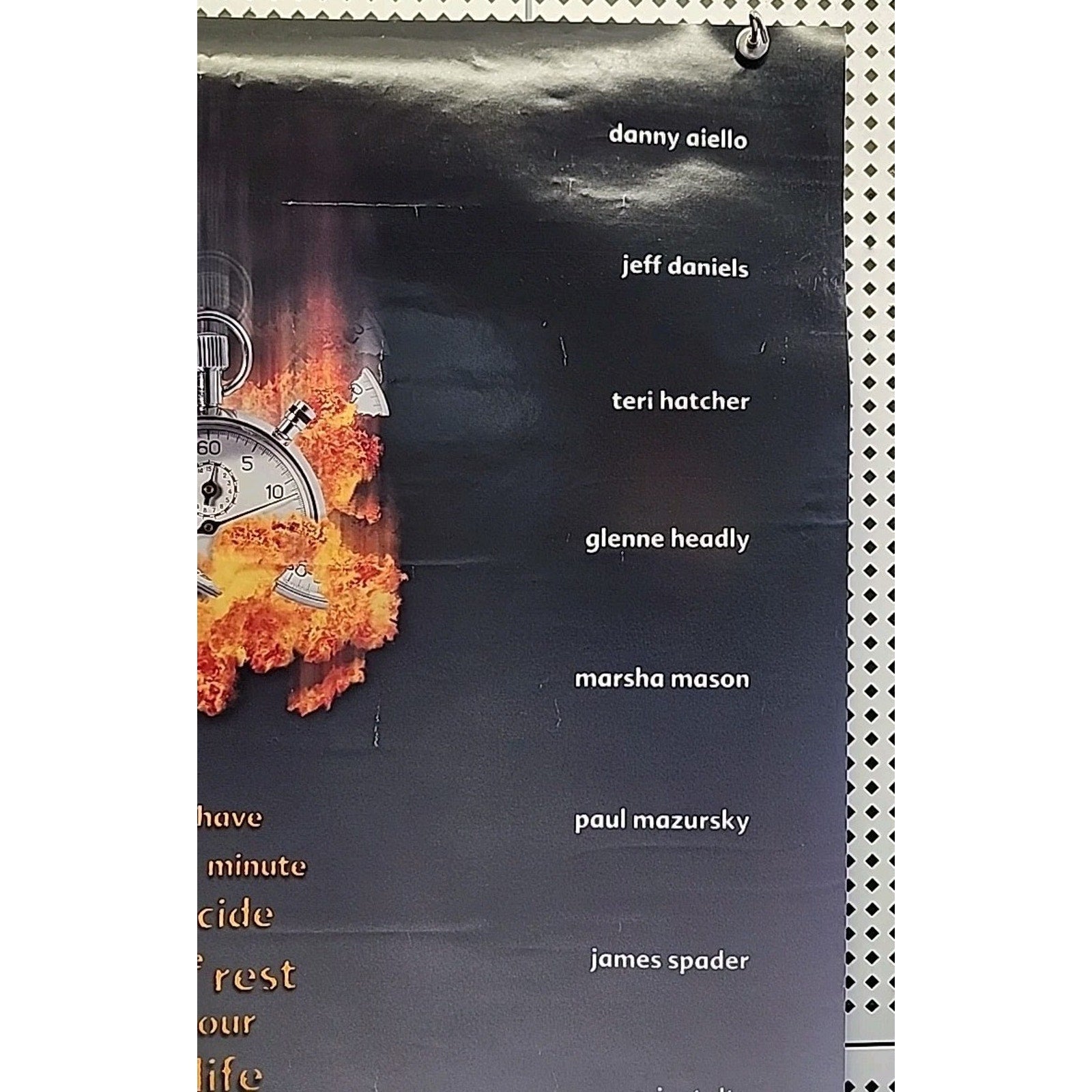 2 Days In The Valley 1996 Double-Sided Movie Poster 27x40 Terri Hatcher