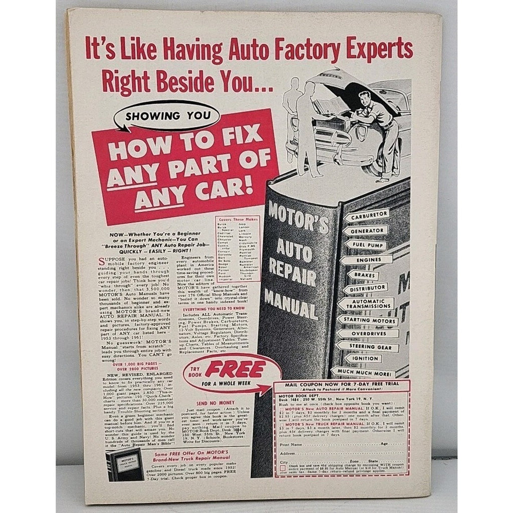 Cars Aprl 1961