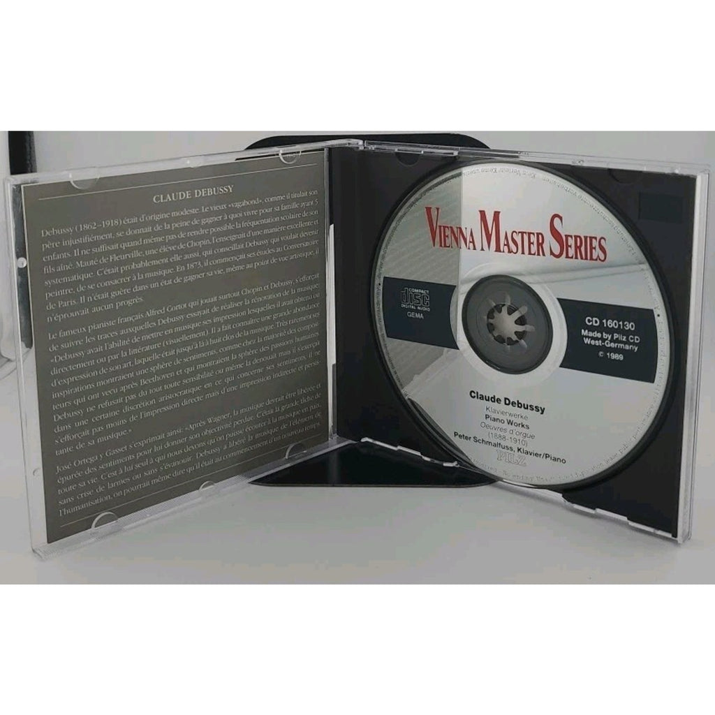 Vienna Master Series Claude Debussy : Oeuvres Pour (CD)