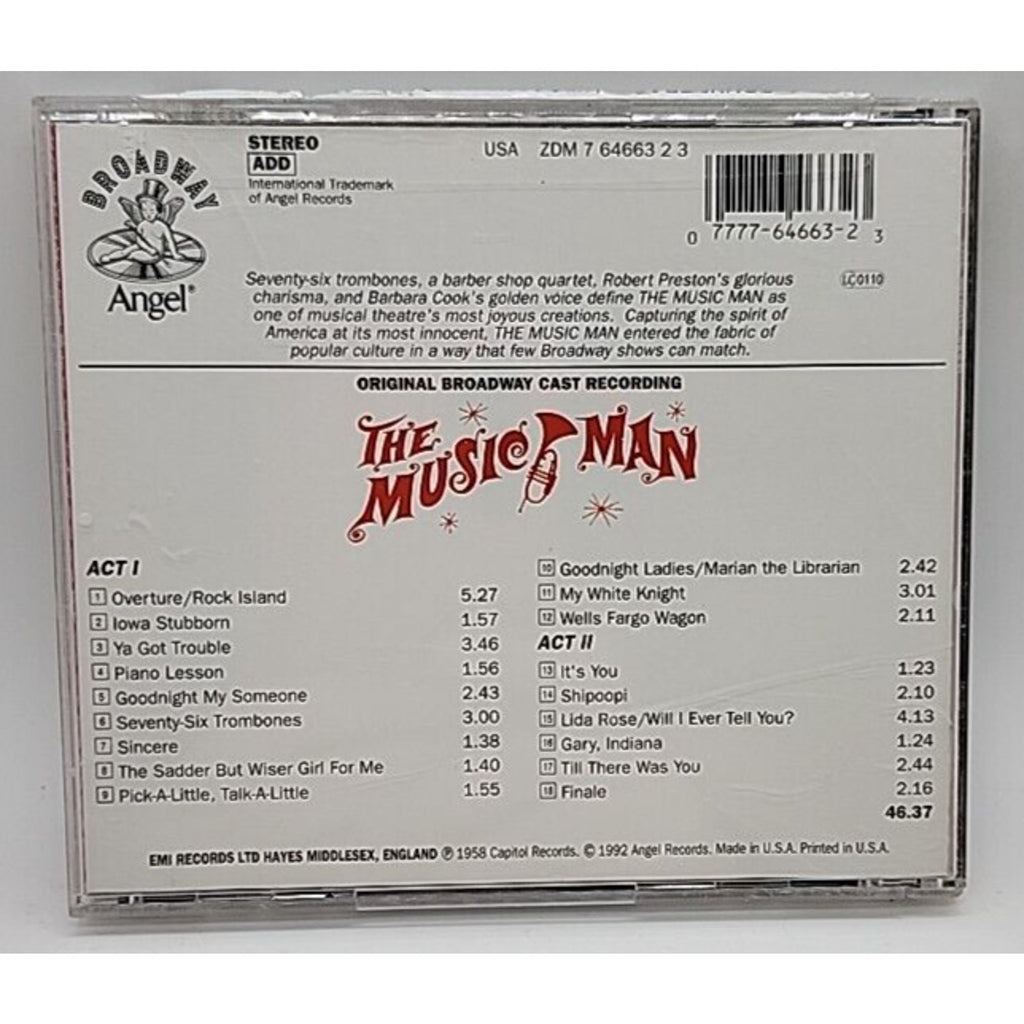 Music Man / O.B.C. by Music Man / O.B.C. (CD, 1992)