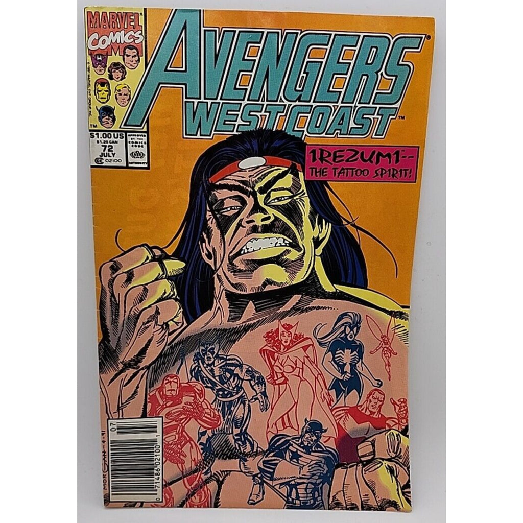 Avengers West Coast #72 (1991) Marvel Comics
