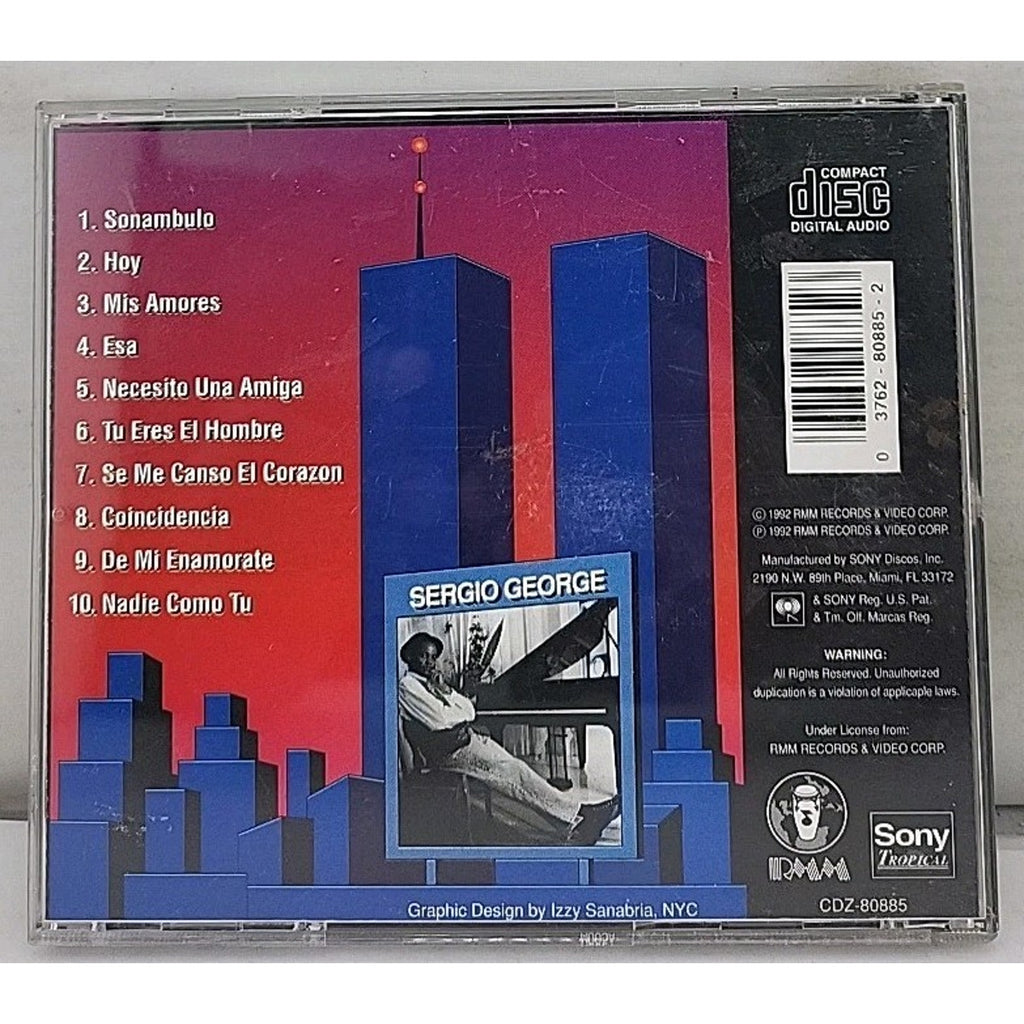 The RMM NY Sound by Sergio George & The New York Sound (CD, Dec-1992, Sony Music