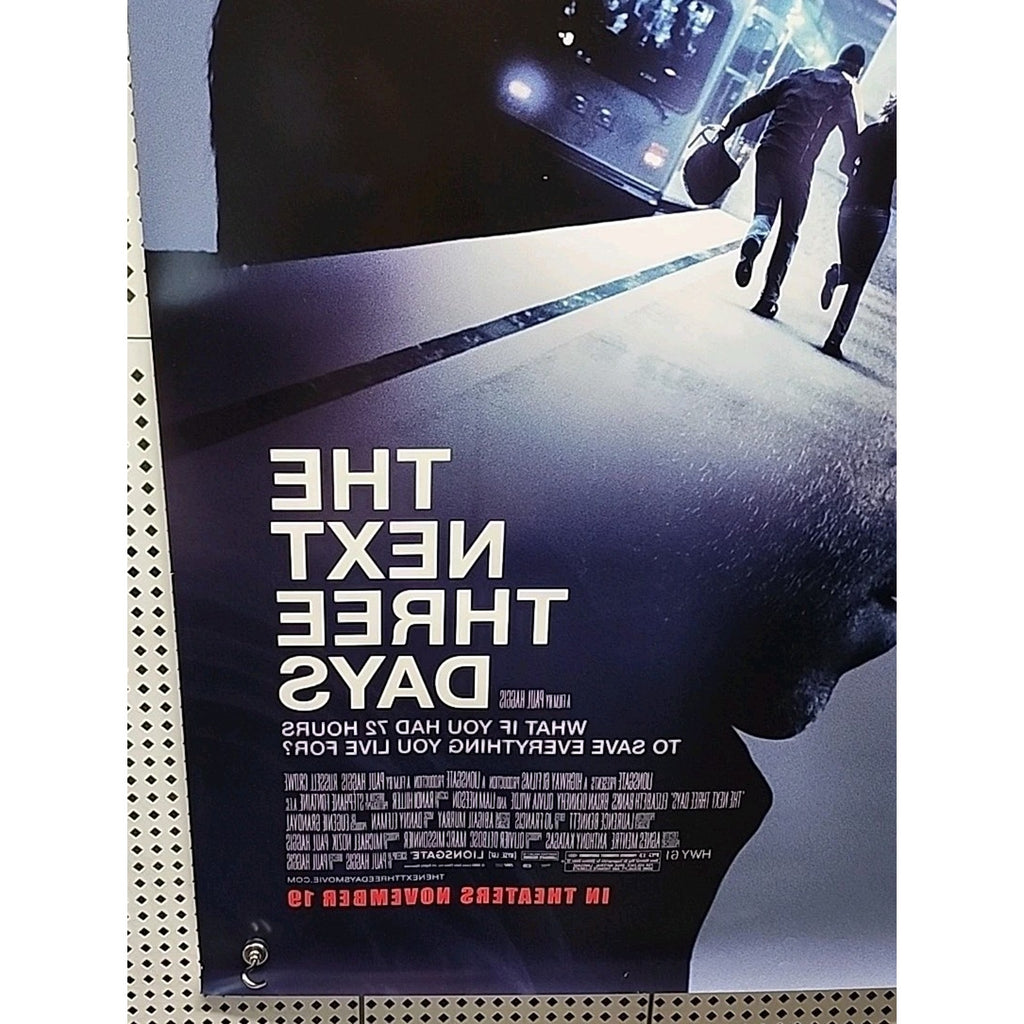 The Next Three Days Original 27x40 D/S Movie Poster 2010
