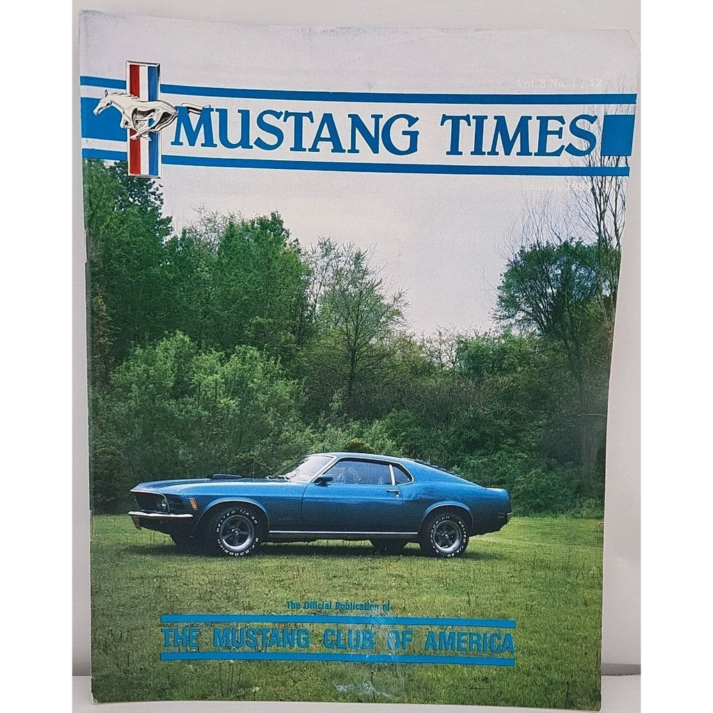 Mustang Times 1984 January Magazine