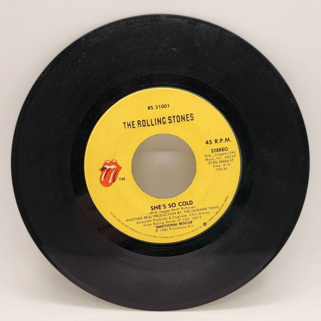 Send It to Me / She's So Cold by The Rolling Stones (Record) - RS-21001