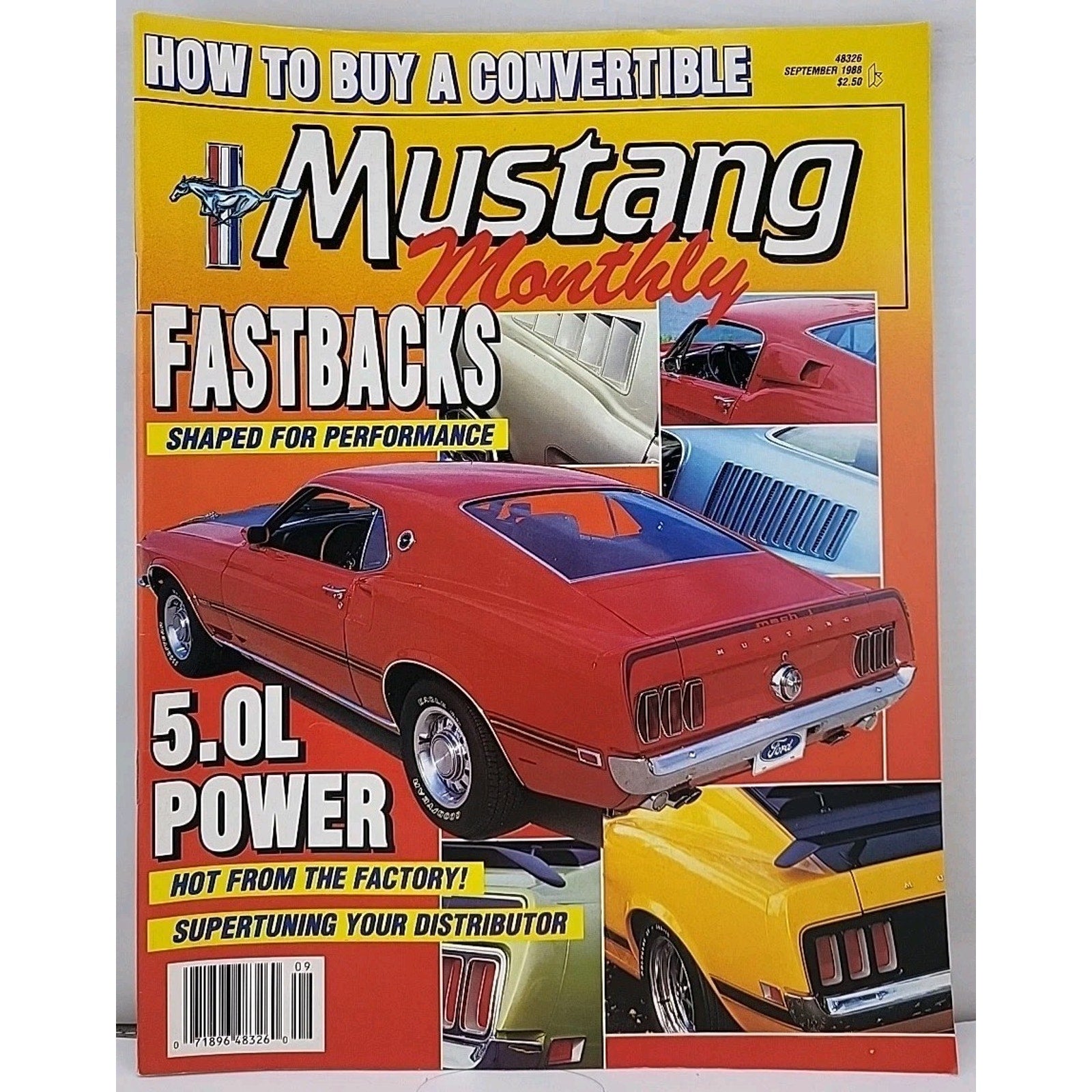 Mustang Monthly Magazine September 1988 Volume 11 Number 7