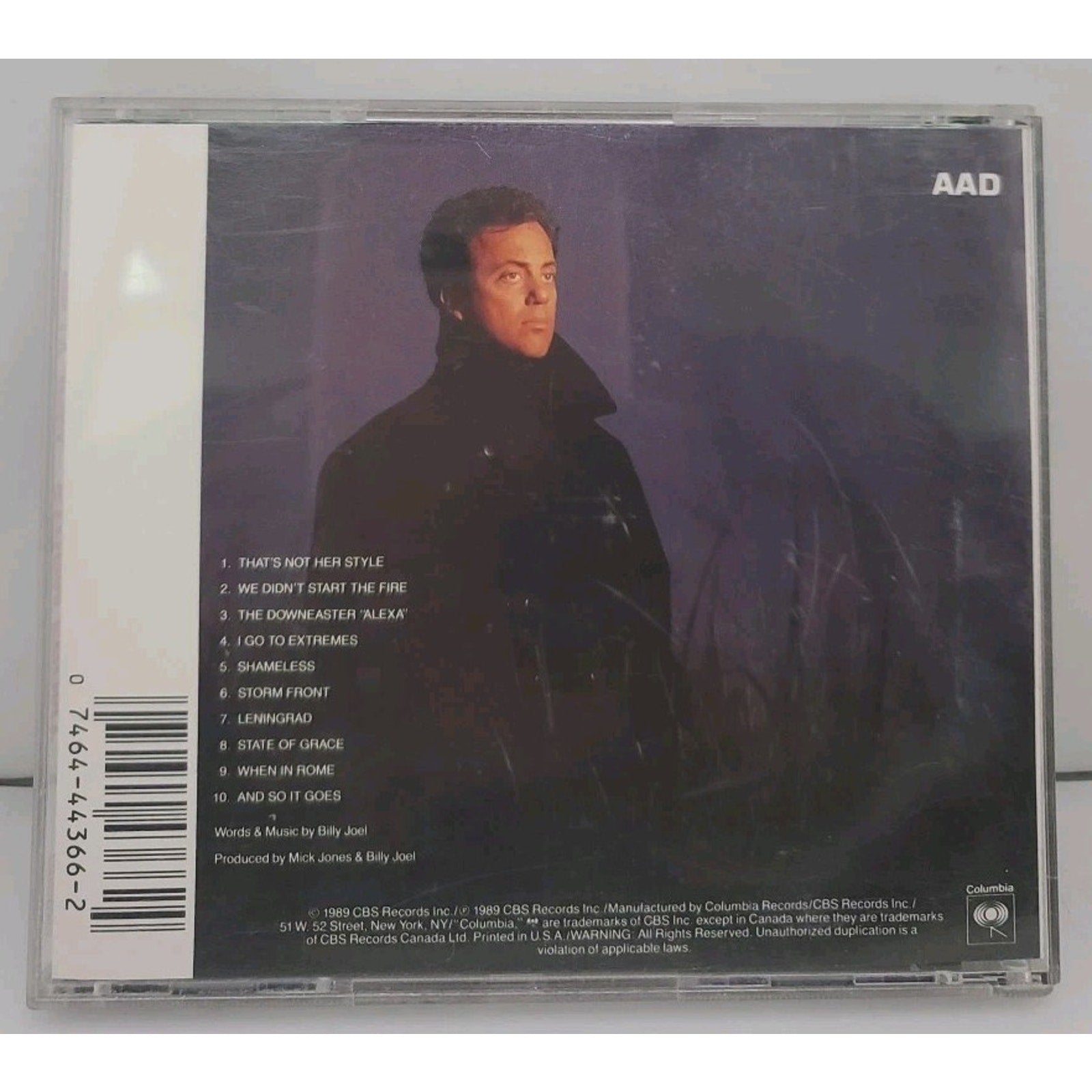 Storm Front by Billy Joel (CD, 1998)