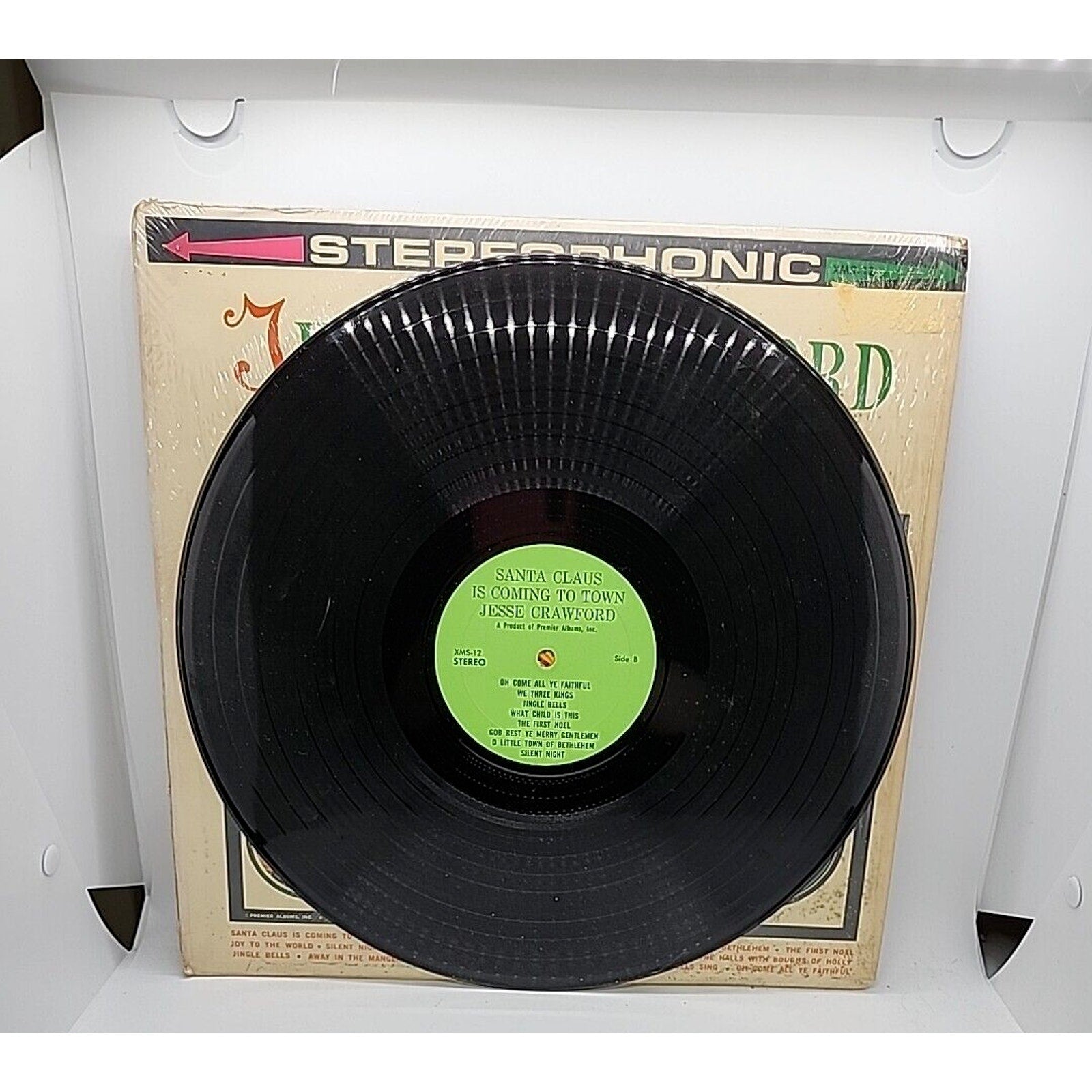 Jesse Crawford: Christmas Organ & Chimes (Record)