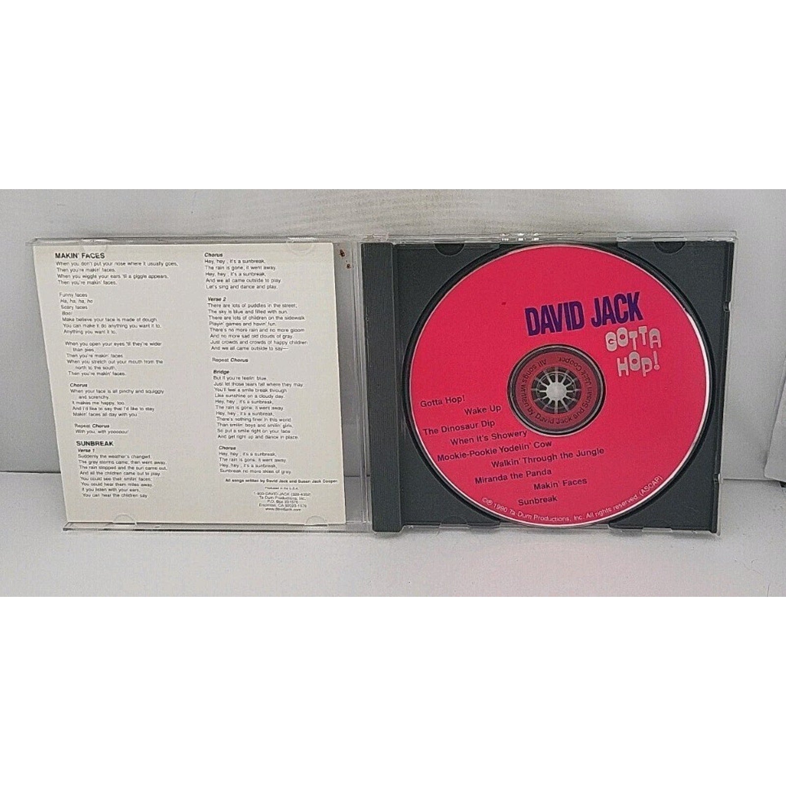 David Jack - Gotta Hop! CD