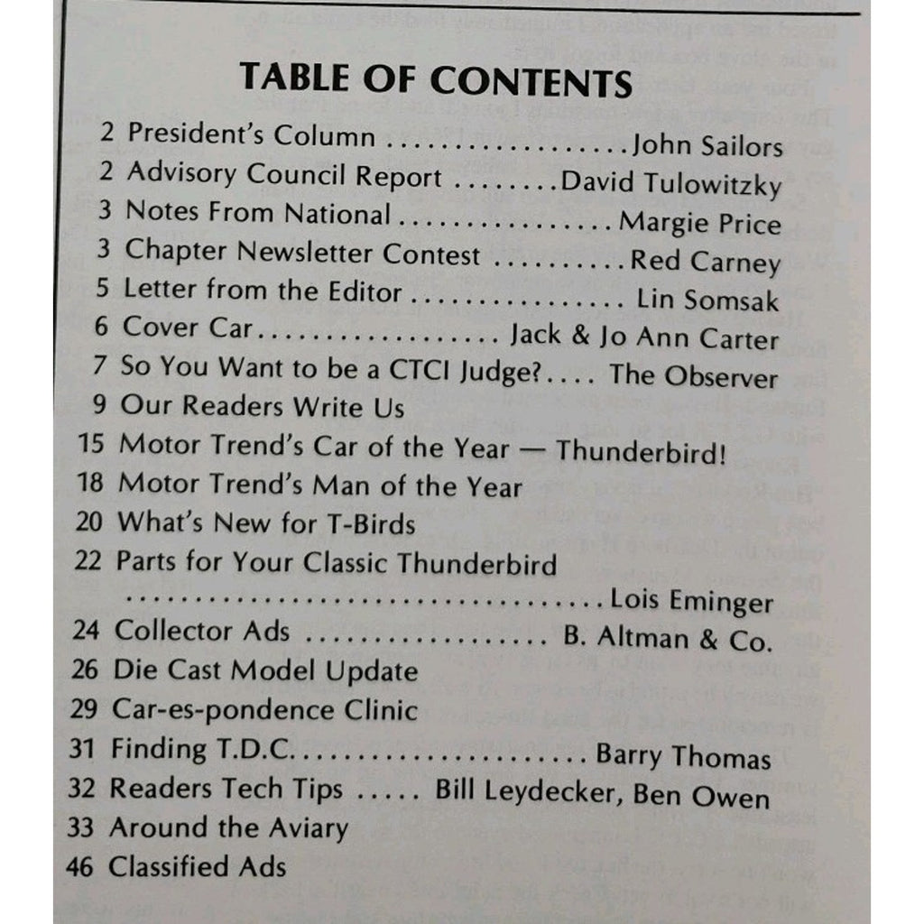 Early Bird Magazine March-April 1987