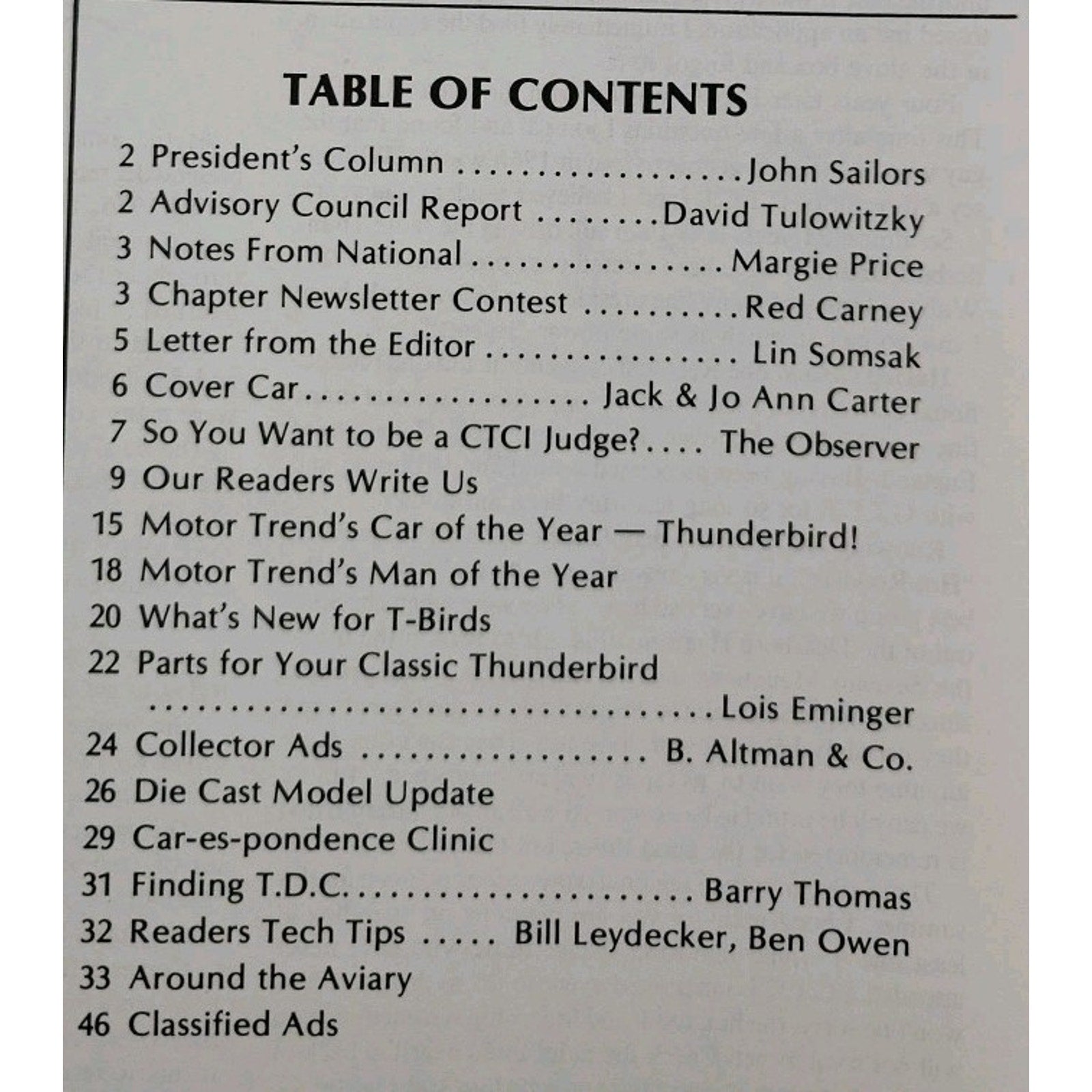 Early Bird Magazine March-April 1987