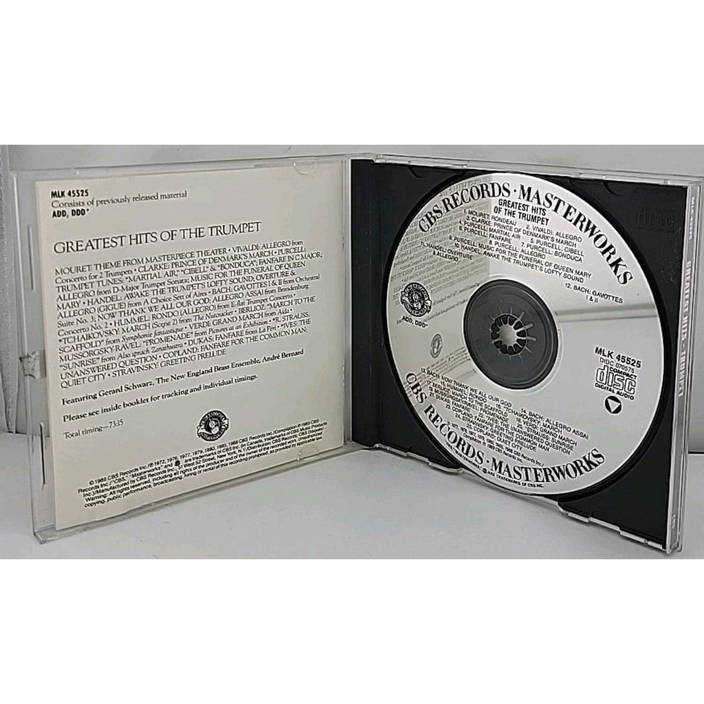 Trumpet: Greatest Hits [Columbia] by Various Artists (CD, CBS Records)