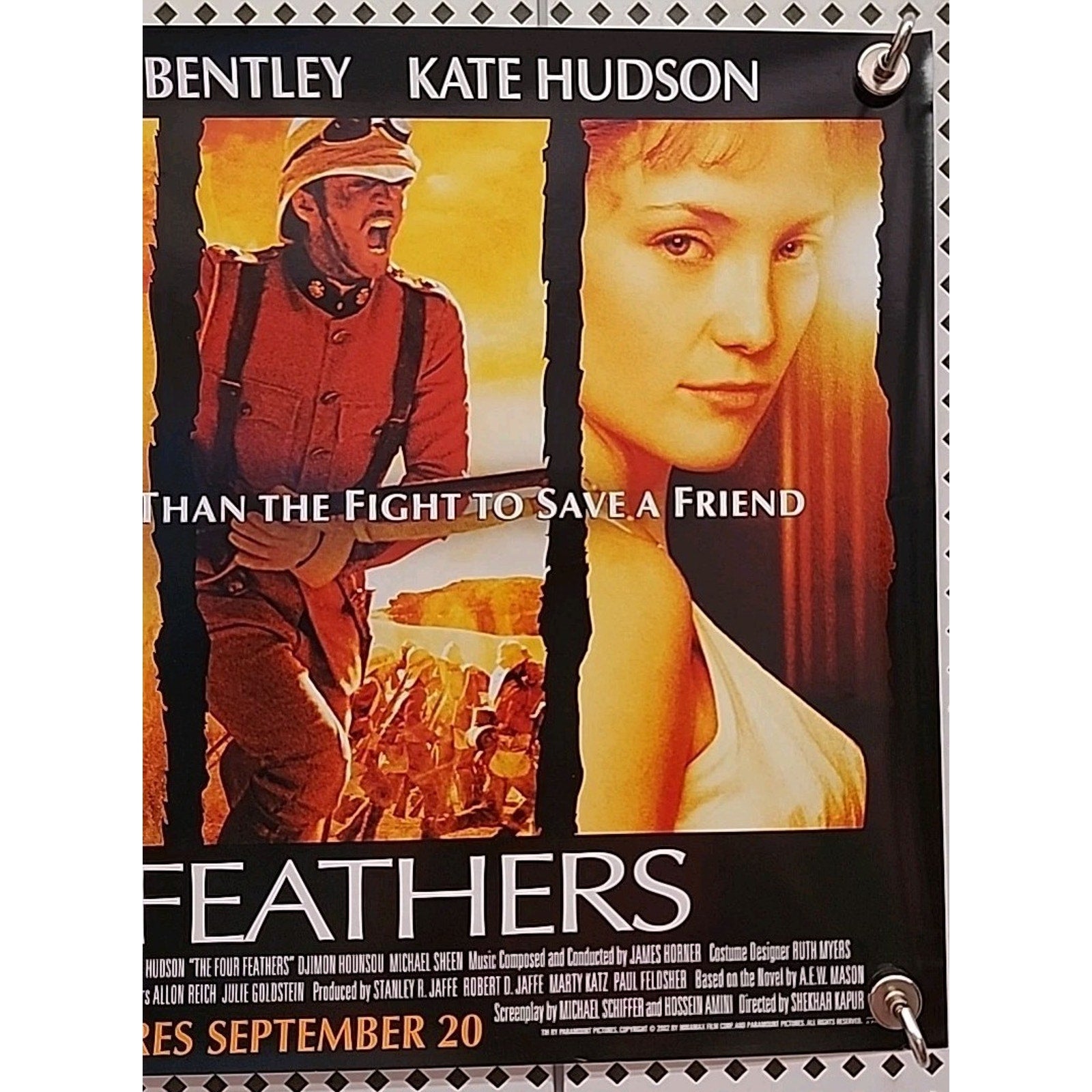 The Four Feathers movie poster- Heath Ledger poster, Kate Hudson poster 13x19