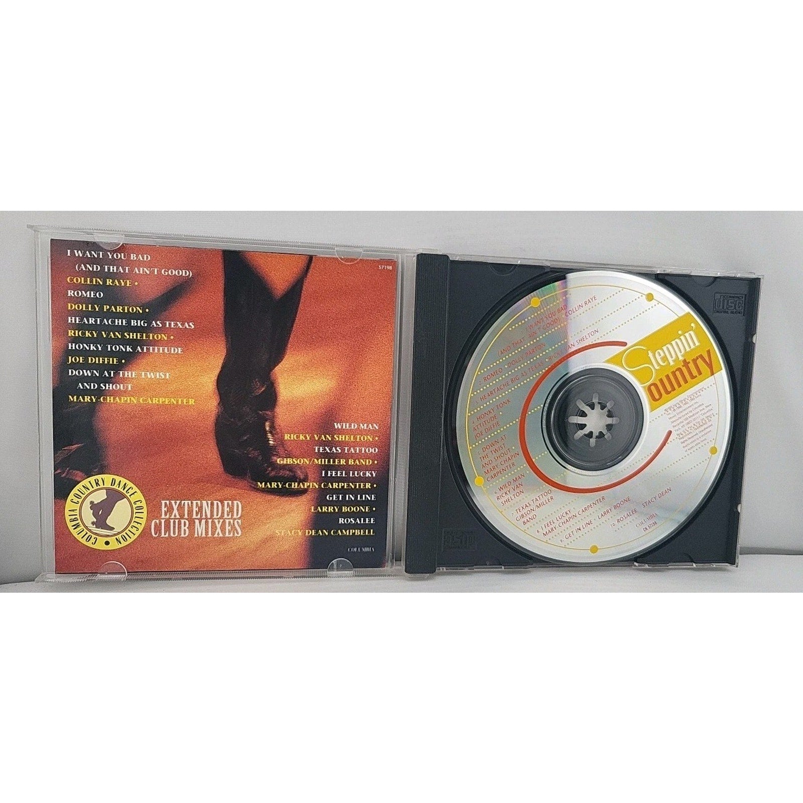 Steppin' Country by Various (CD, 1993)