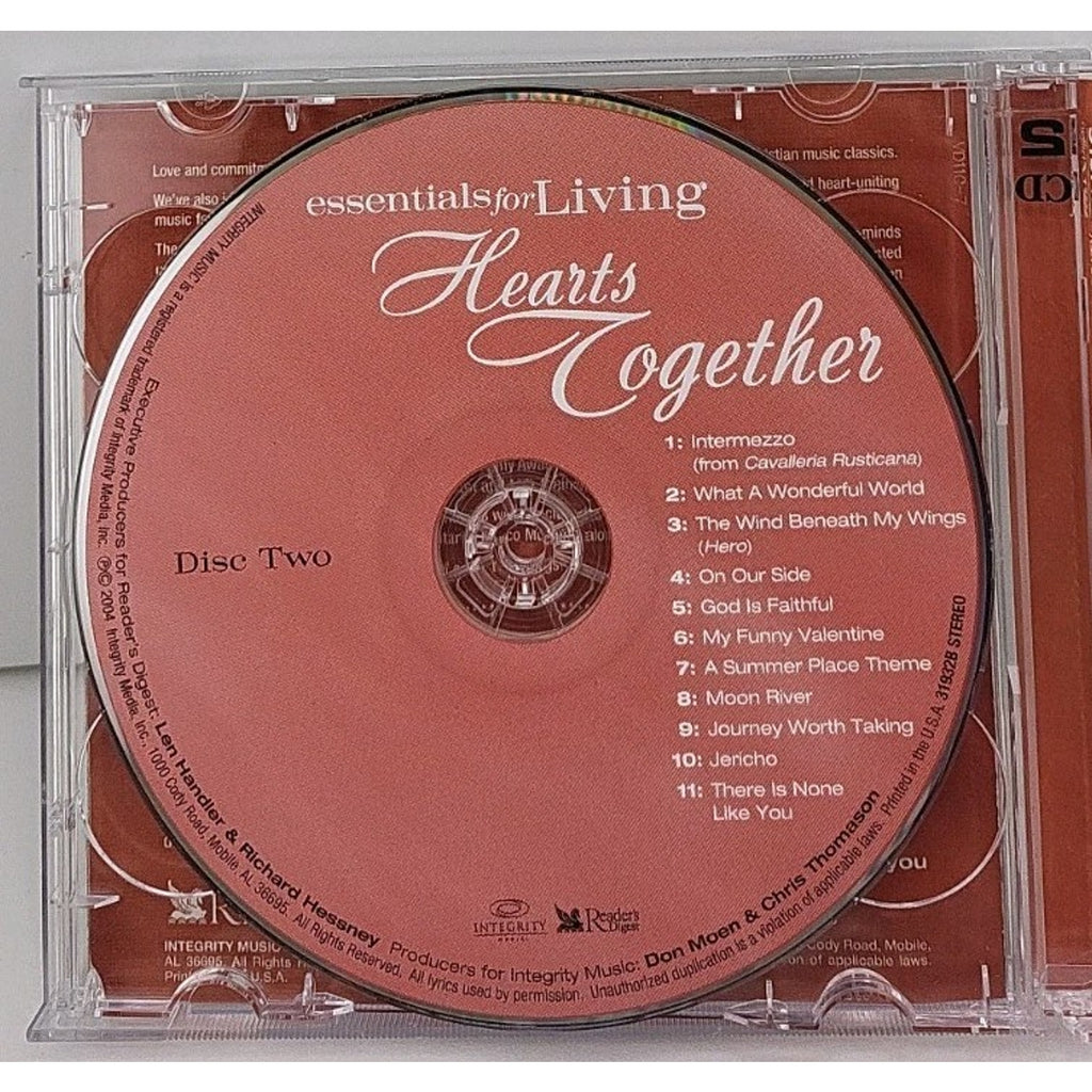 Various - Essentials for Living : Hearts Together - Music CD