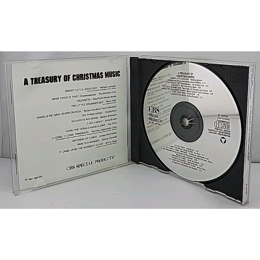A Treasury Of Christmas Music by Various (CD, CBS Special Products)