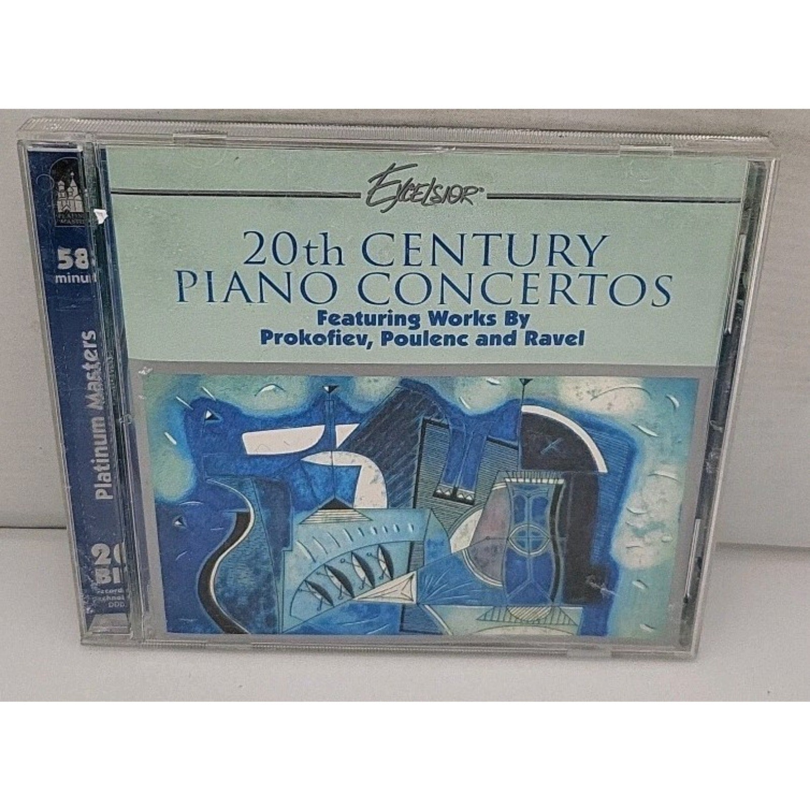 20th Century Piano Concertos - Music CD