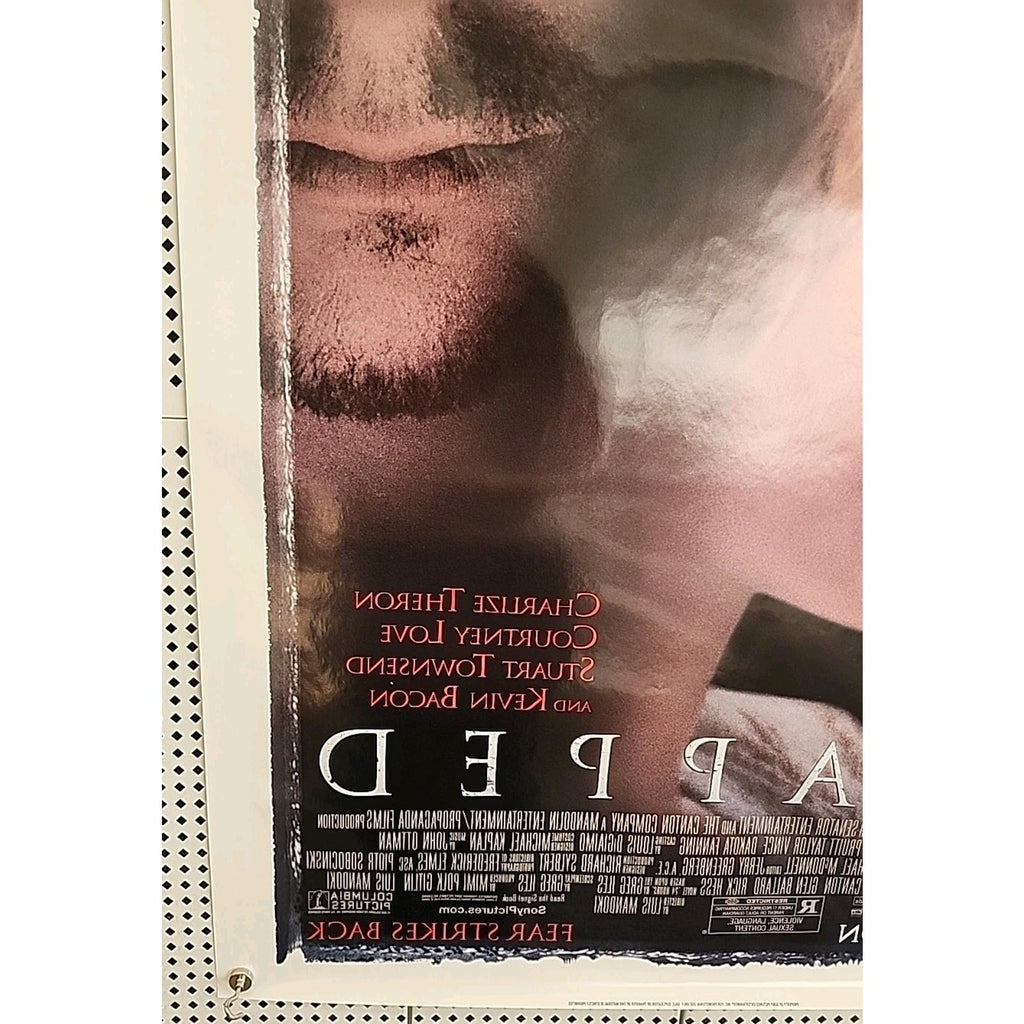 Trapped Movie Poster 2 Sided Original Rolled 27x40 Charlize Theron