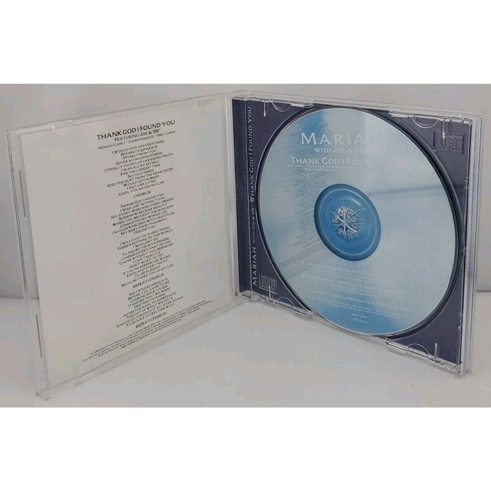 Thank God I Found You by Mariah Carey (CD Single, 2000)