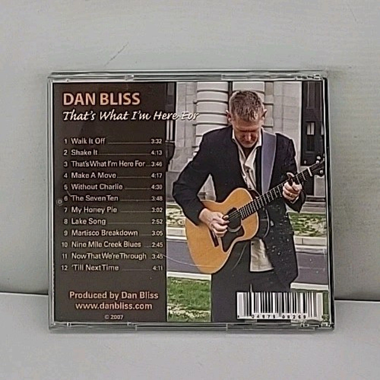 That's What I'm Here For By Dan Bliss (CD)